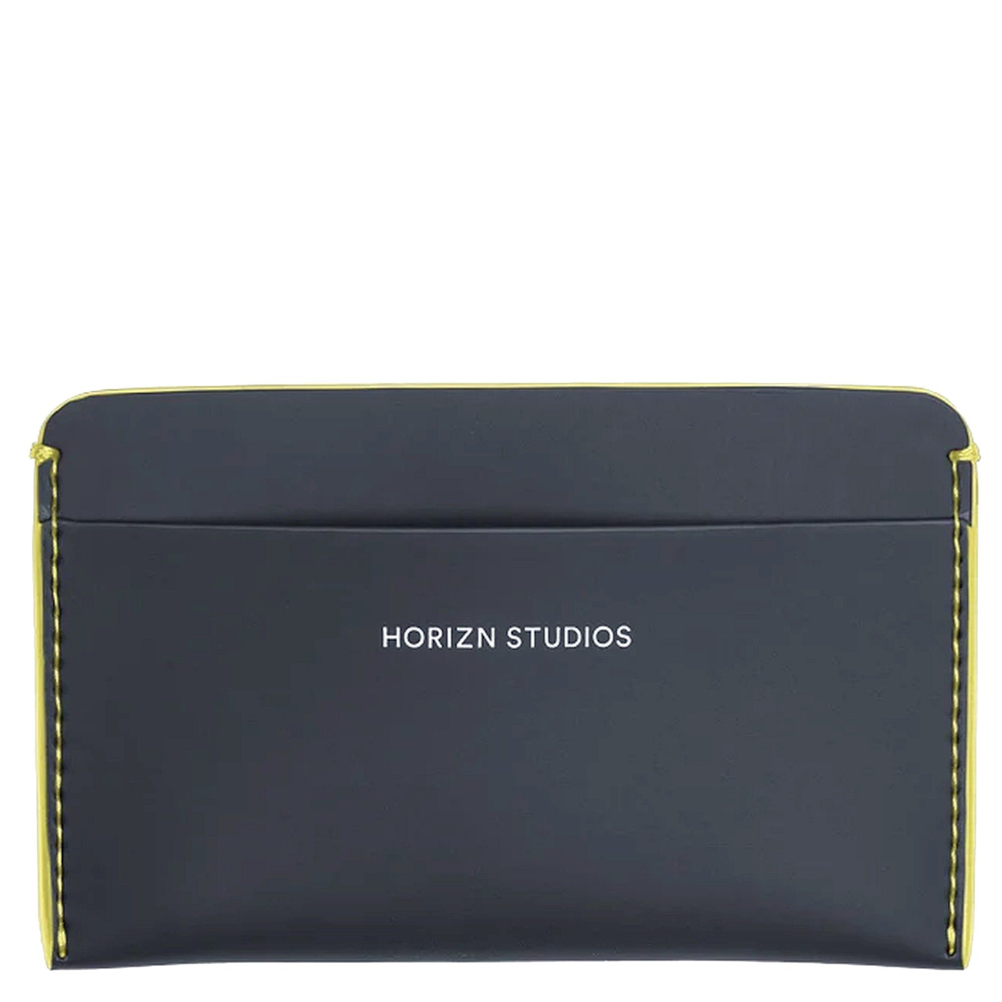 Horizn Studios Etui Card Holder - Visitenkartenetui 9 cm night blue/neon yeollw