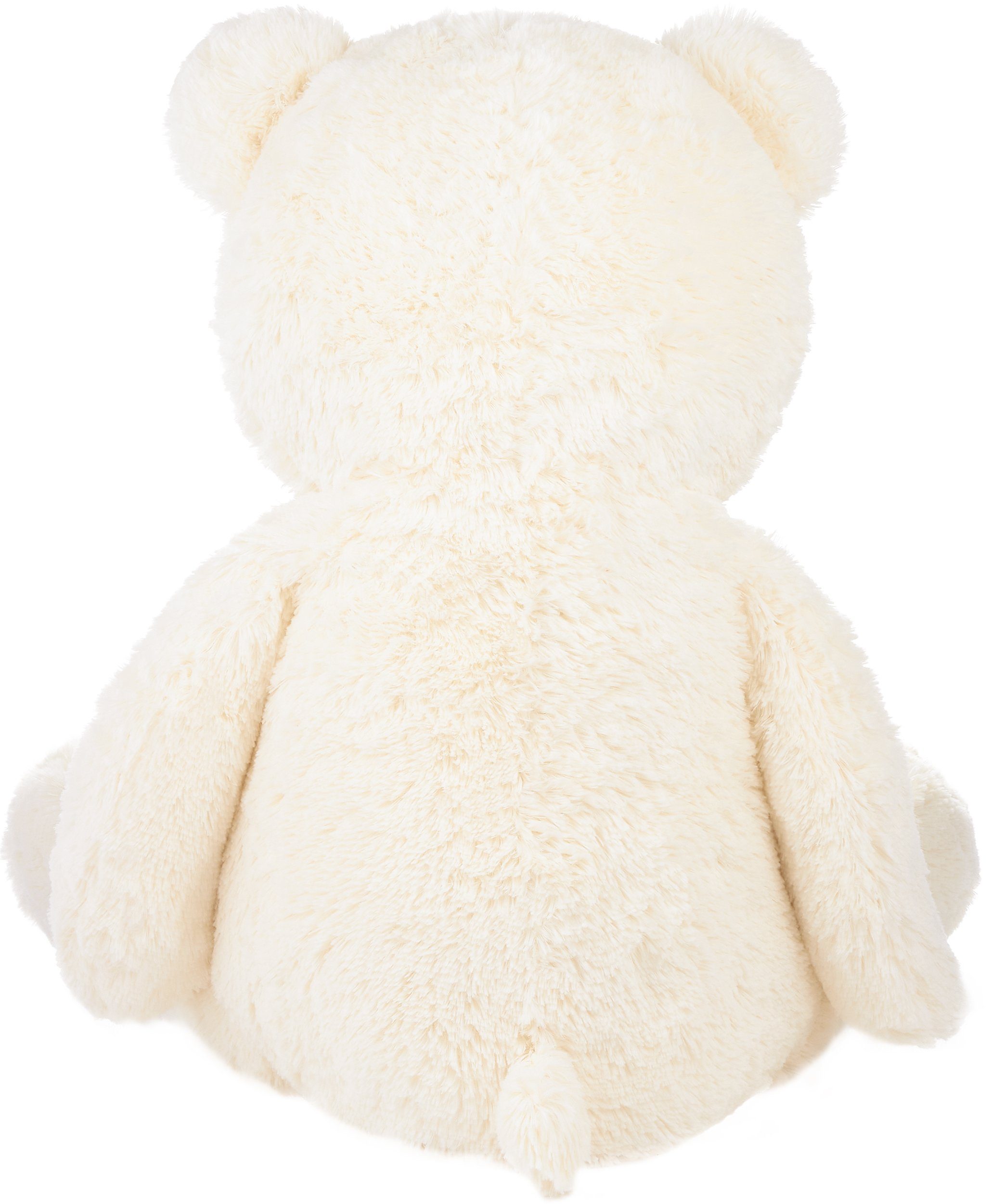 BRUBAKER Kuscheltier XXL Teddybär 100 cm groß - Weiß (1-St), großer Teddy Bär, Stofftier Plüschtier