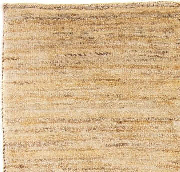 Wollteppich Gabbeh - Perser - 154 x 95 cm - hellbeige, morgenland, rechteckig, Höhe: 18 mm, Wohnzimmer, Handgeknüpft, Einzelstück mit Zertifikat
