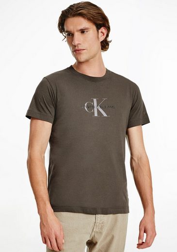 Calvin Klein Jeans T-Shirt »ARCHIVAL MONOGRAM FLOCK TEE«