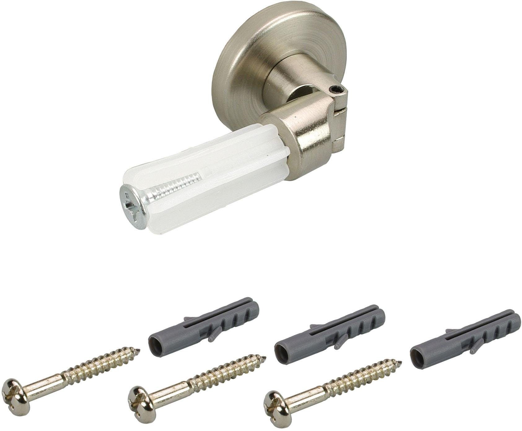 Liedeco Träger, Gardinenstangen, (1-St), für Gardinenstangen Ø 16 mm