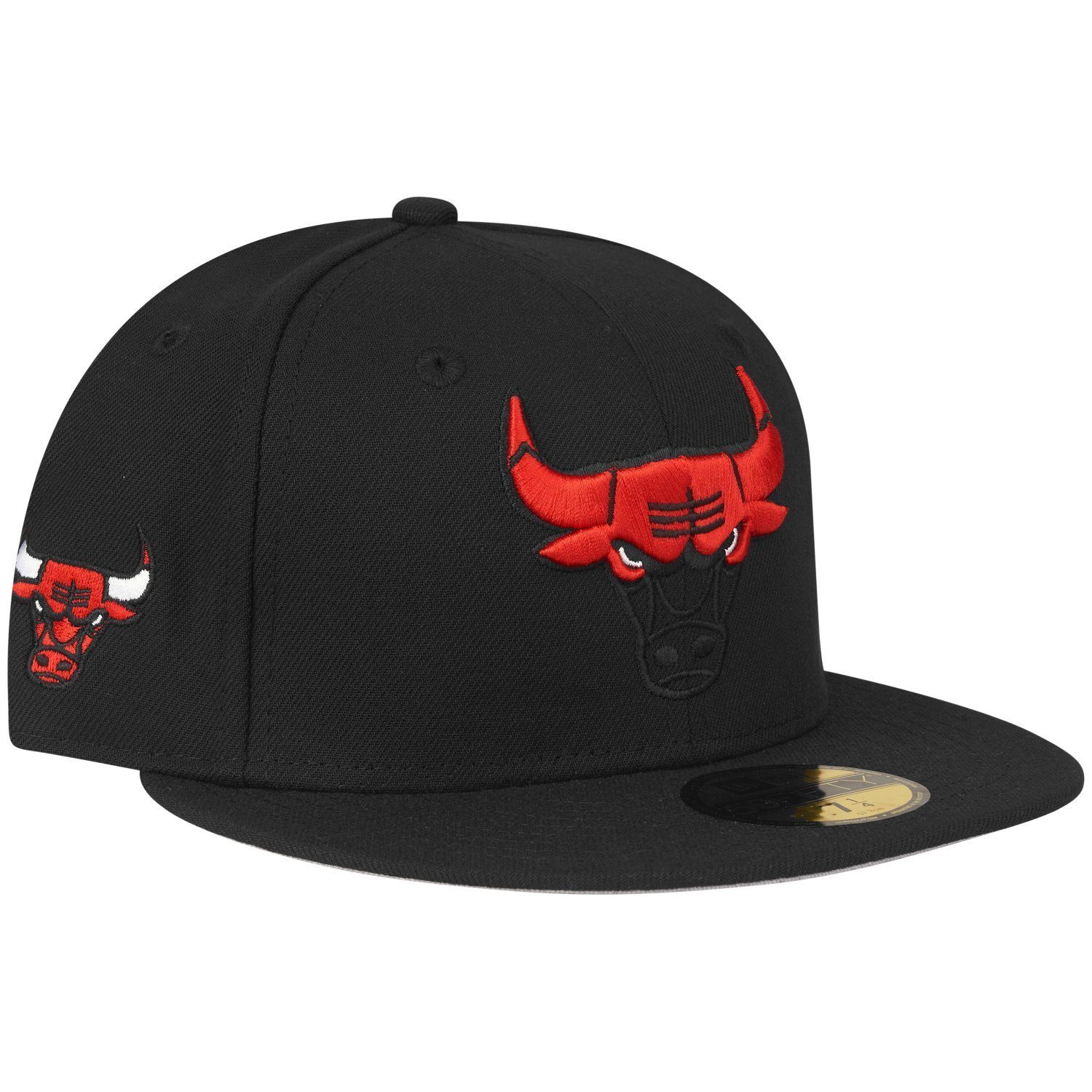Hergestellt in Japan New Era Teams NBA Fitted Bulls Sidepatch 59Fifty Chicago Cap