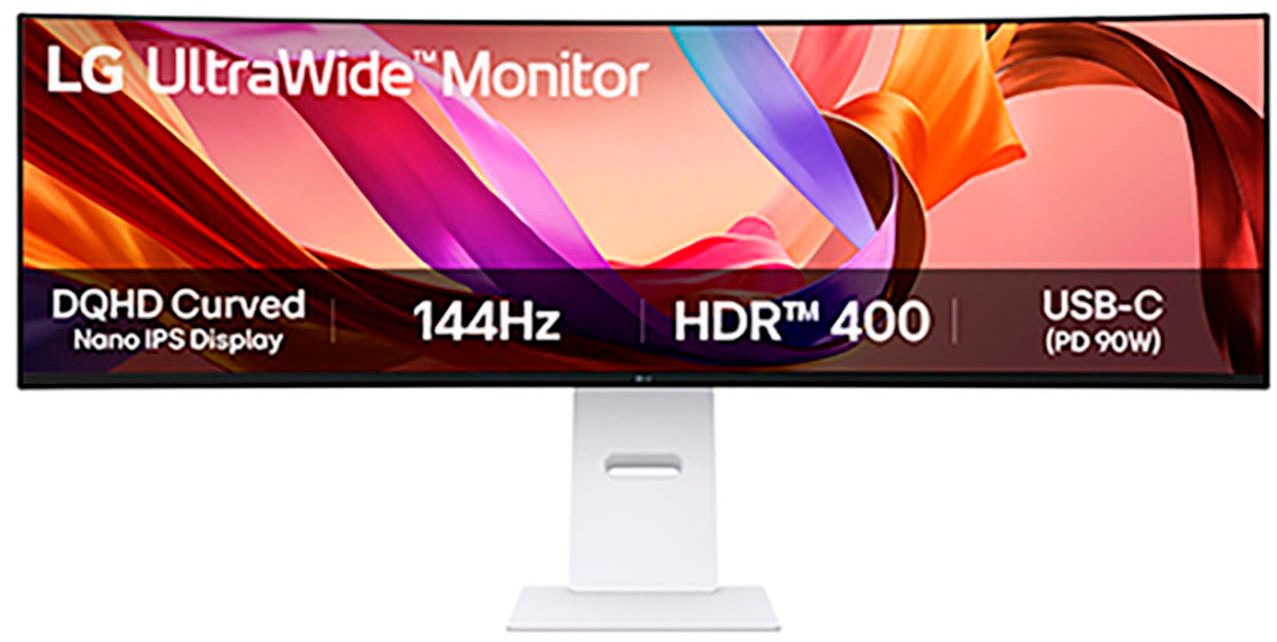 LG 49U950A Curved-Gaming-Monitor (124 cm/49 ", 5120 x 1440 px, DQHD, 5 ms Reaktionszeit, 144 Hz, Nano IPS)