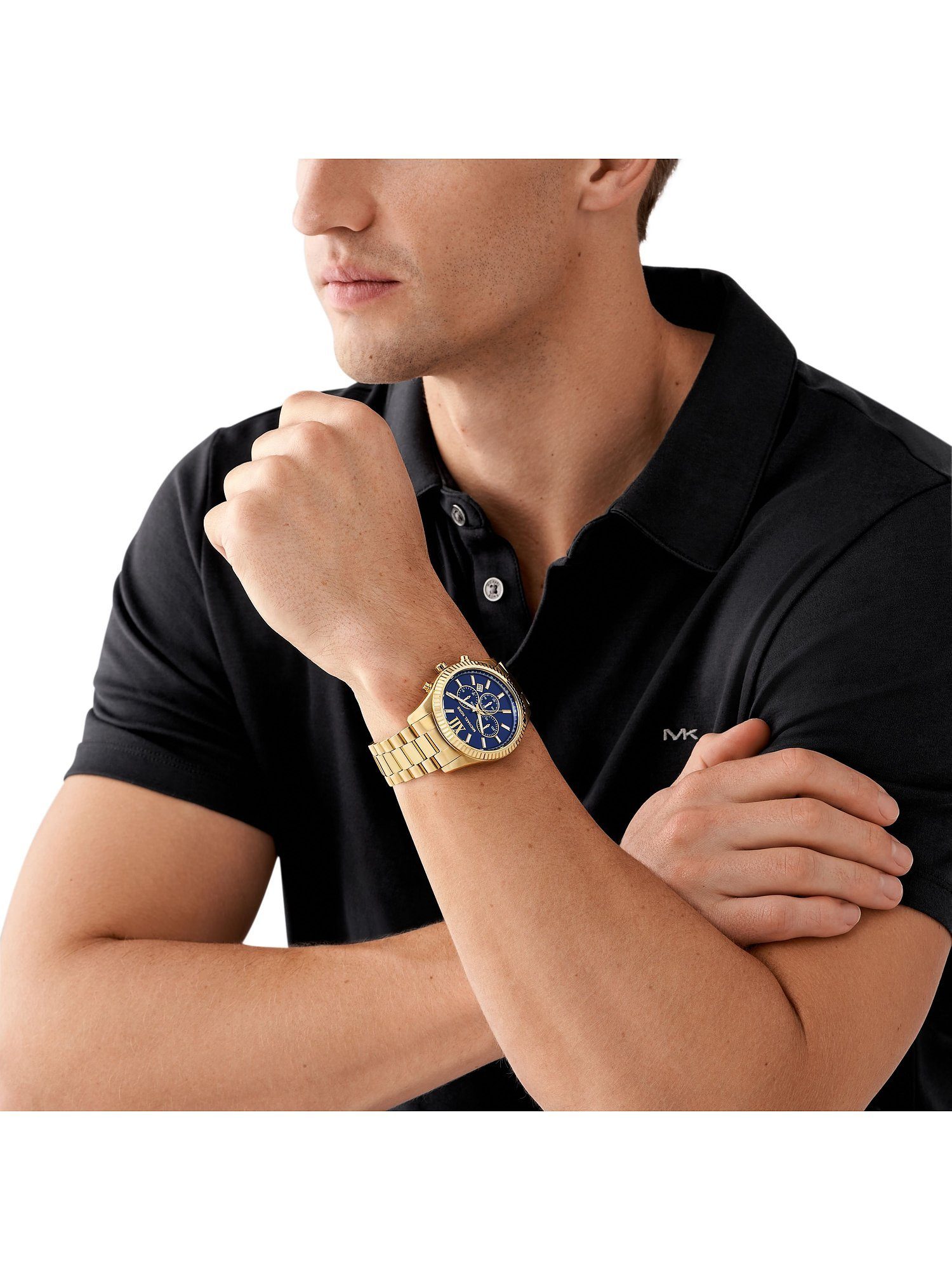 MICHAEL KORS Chronograph Michael Kors Herren-Uhren Analog Quarz