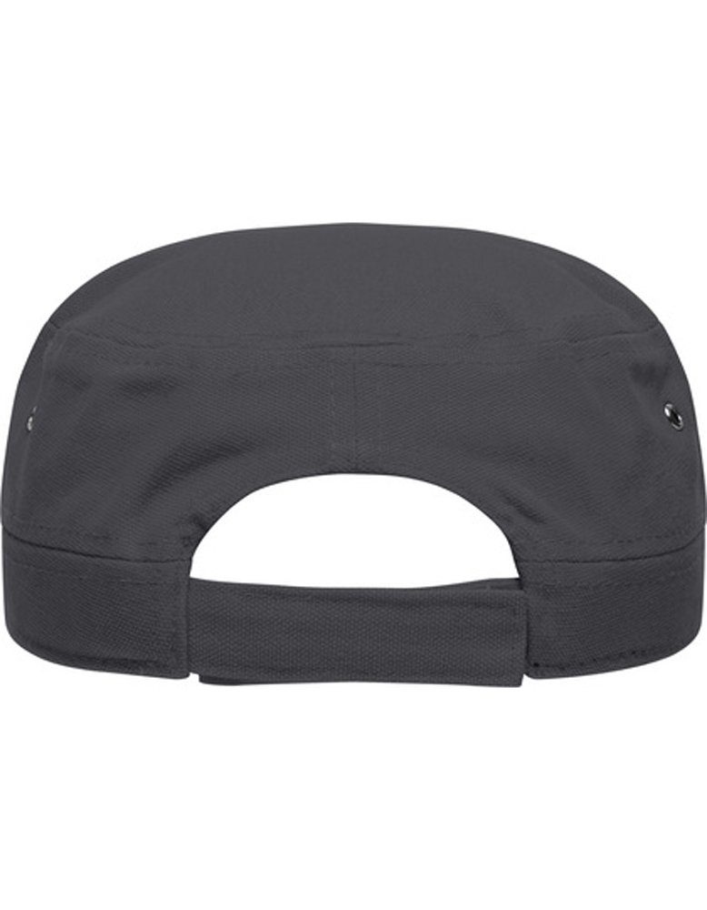 Black im Cap Cuba-Cap Army Trendiges robustem Beach Militar-Stil Myrtle Cap aus Baumwollcanvas