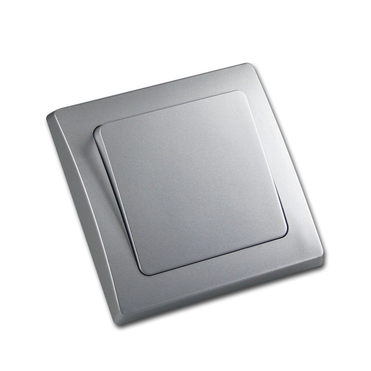 ChiliTec DELPHI Wechsel-Schalter 250V~/10A, silber, Schraub Unterputzschalter