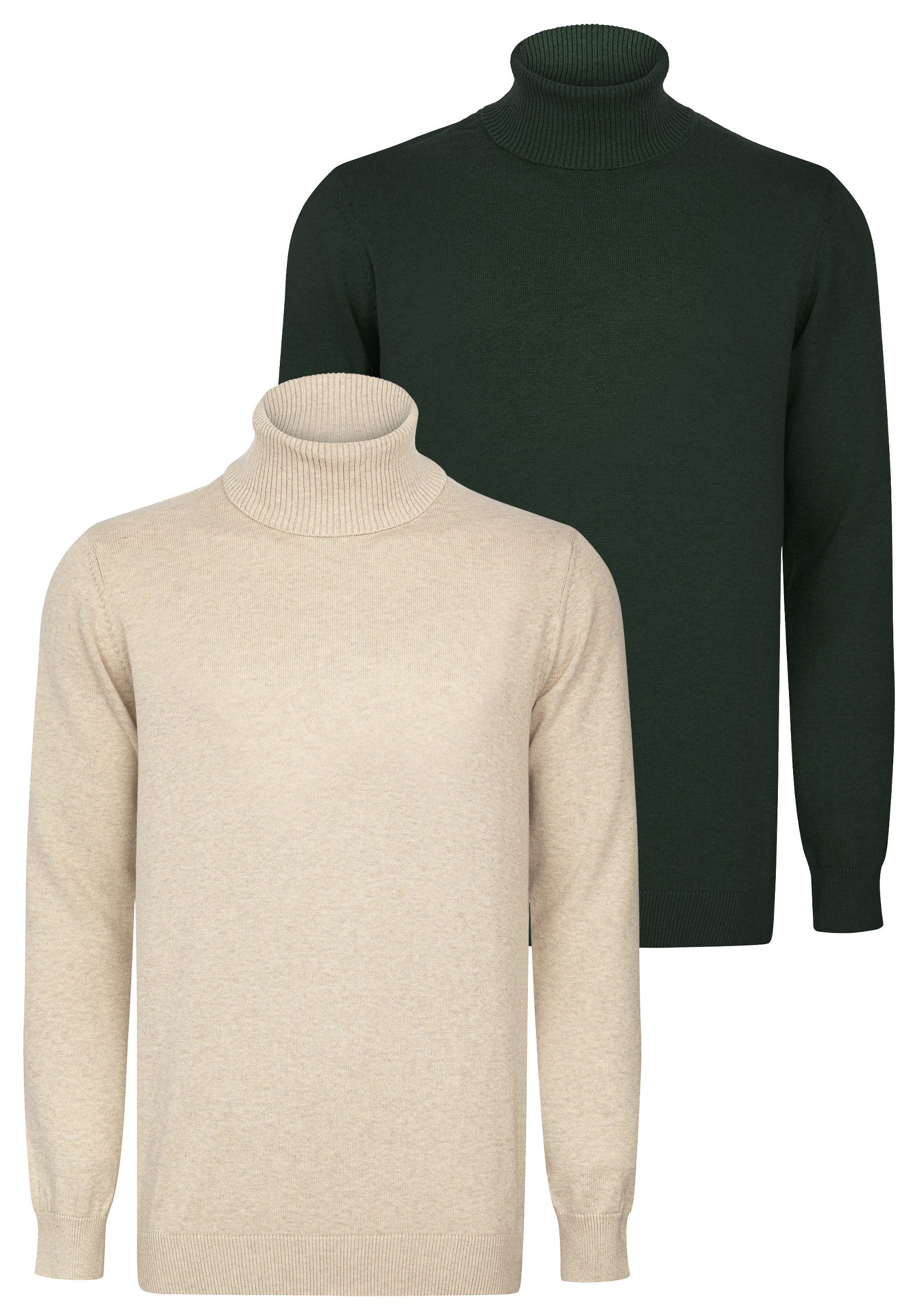 Rollkragenpullover Rollkragenpullover 2er-Pack