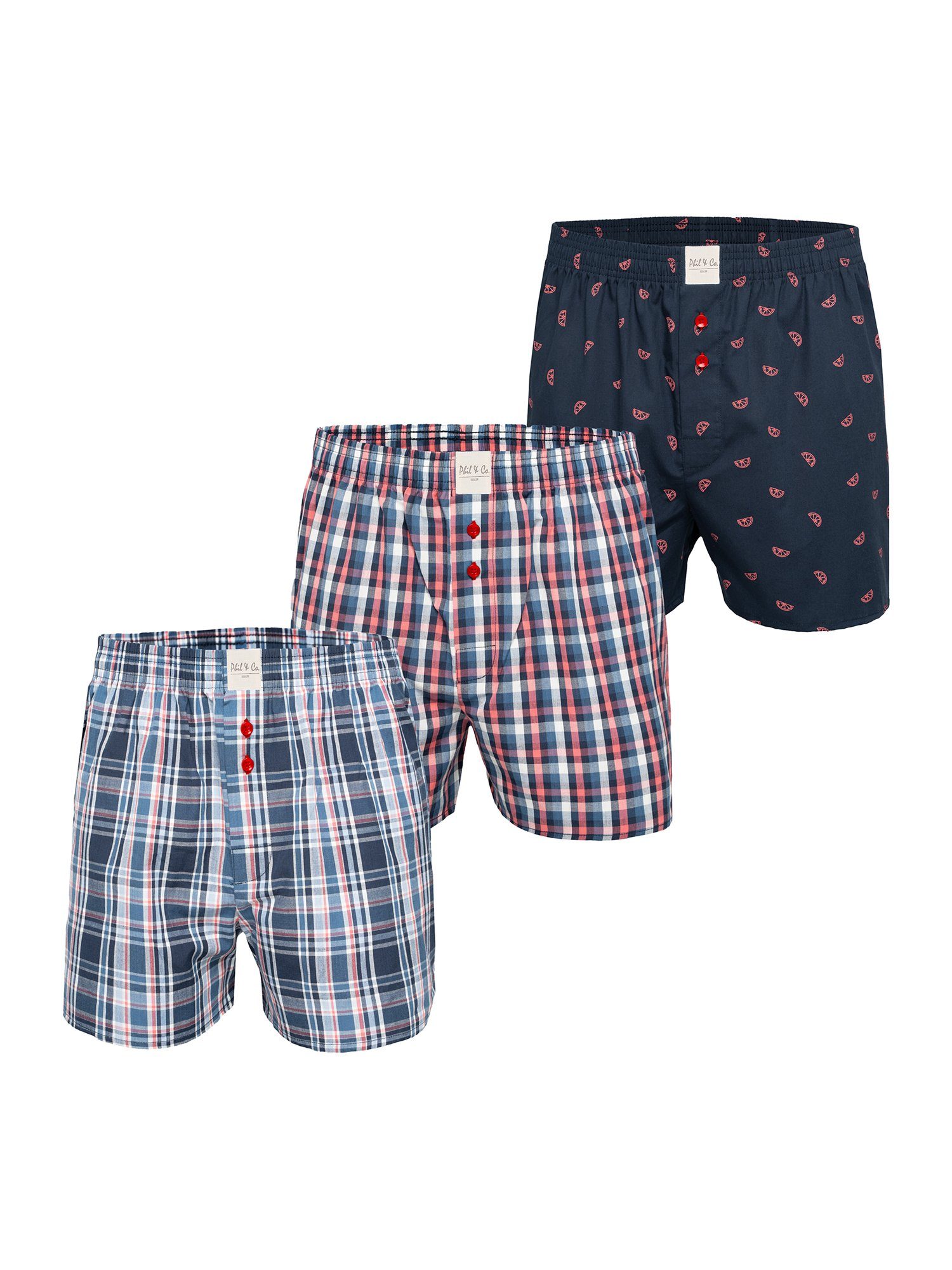 Phil & Co. Boxer Classic (3-St) Set 2