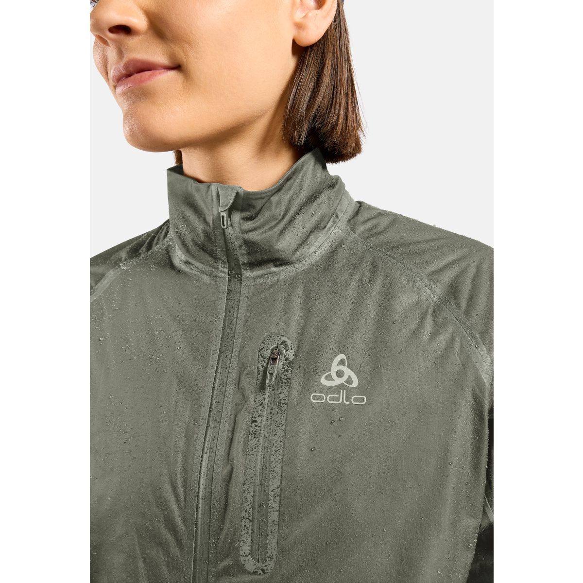 Odlo Skijacke Zeroweight Dual DRY Waterproof Insulated Hochfunktionelle Damenjacke für Winteraktivitäten, wasserdicht