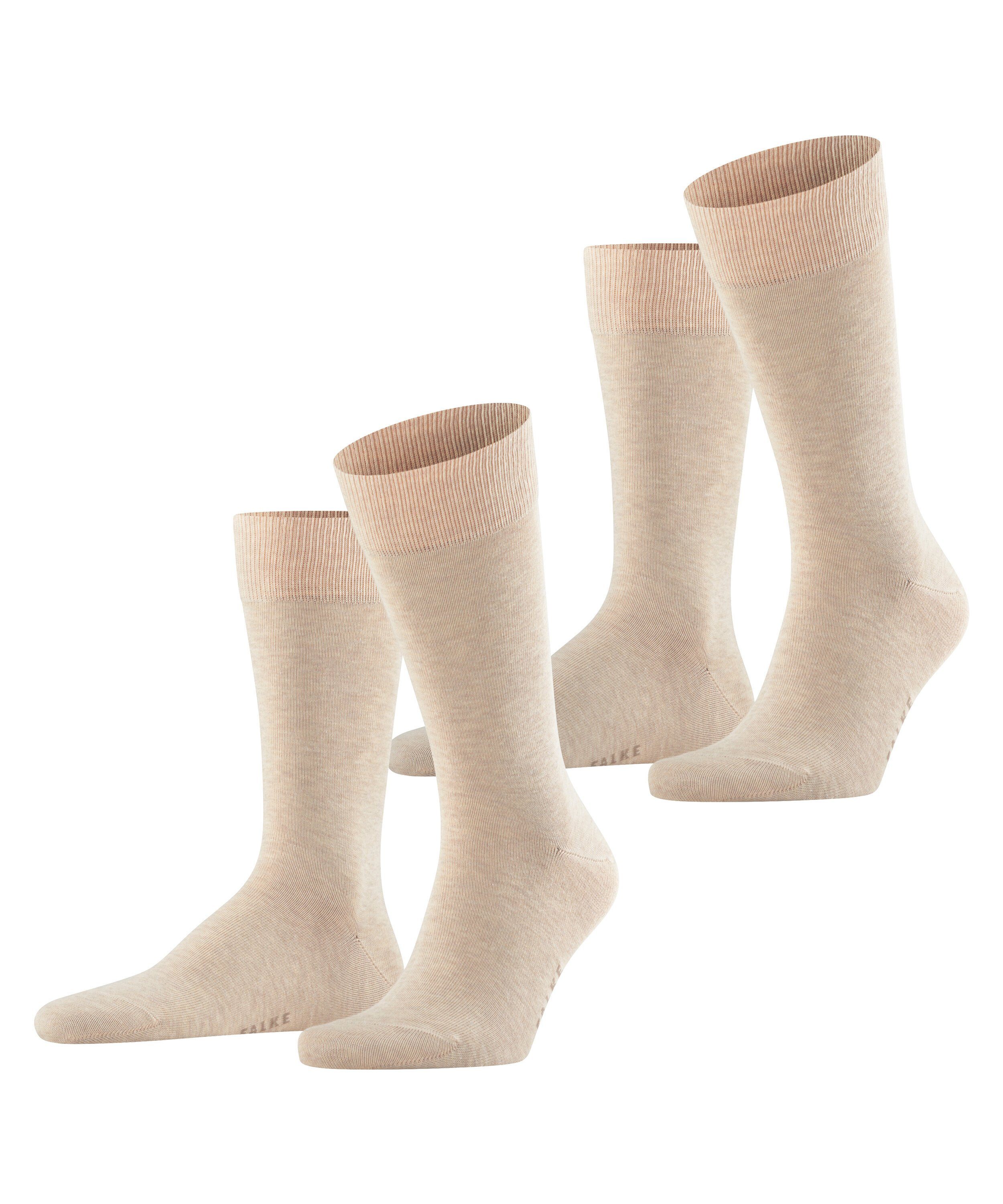 FALKE Socken FALKE Happy 2-Pack Herren (2-Paar) Set aus 2 Paar Baumwollstrümpfen