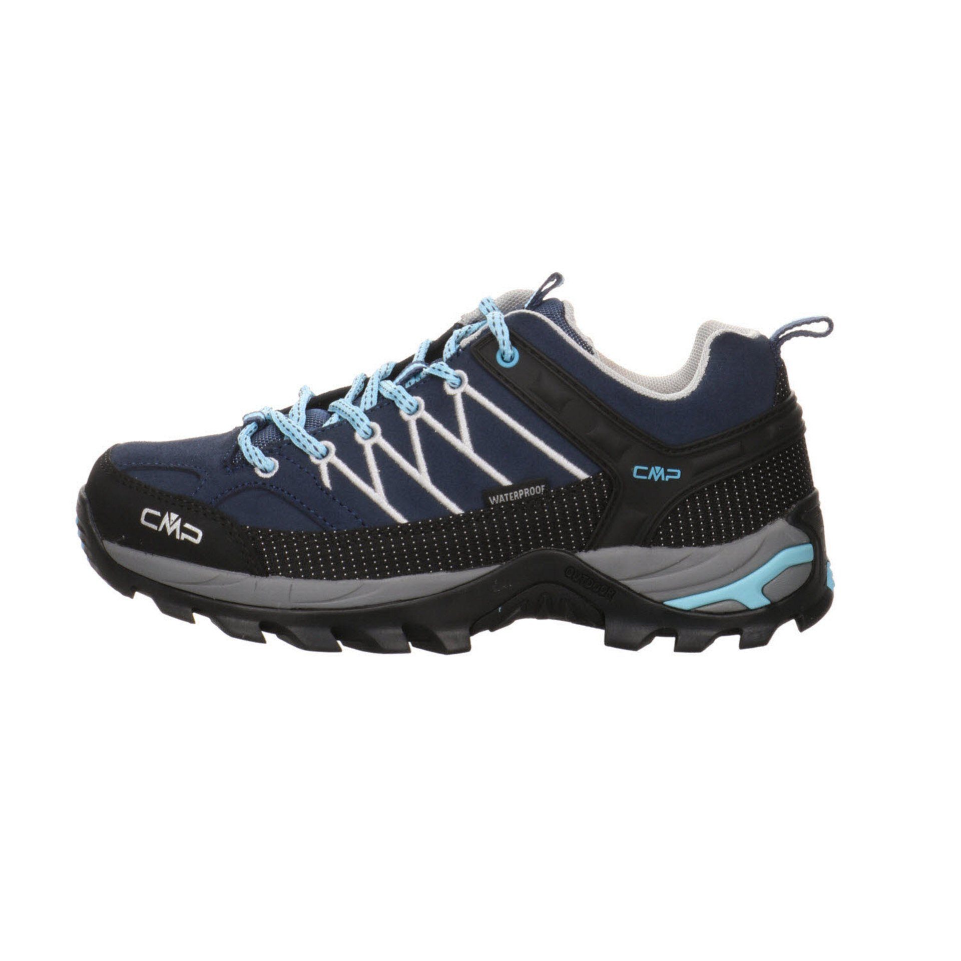 Outdoor Outdoorschuh Damen Schuhe blau Outdoorschuh kombi-schwarz CMP Synthetikkombination Rigel Low