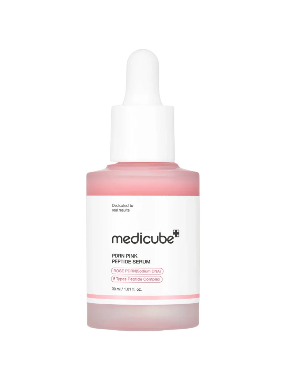 Medicube Gesichtsserum Medicube PDRN Pink Peptide Serum 30ml Feuchtigkeit Glow Gesichtsserum, Serum mit PDRN & Peptiden für glattes, strahlendes Hautbild