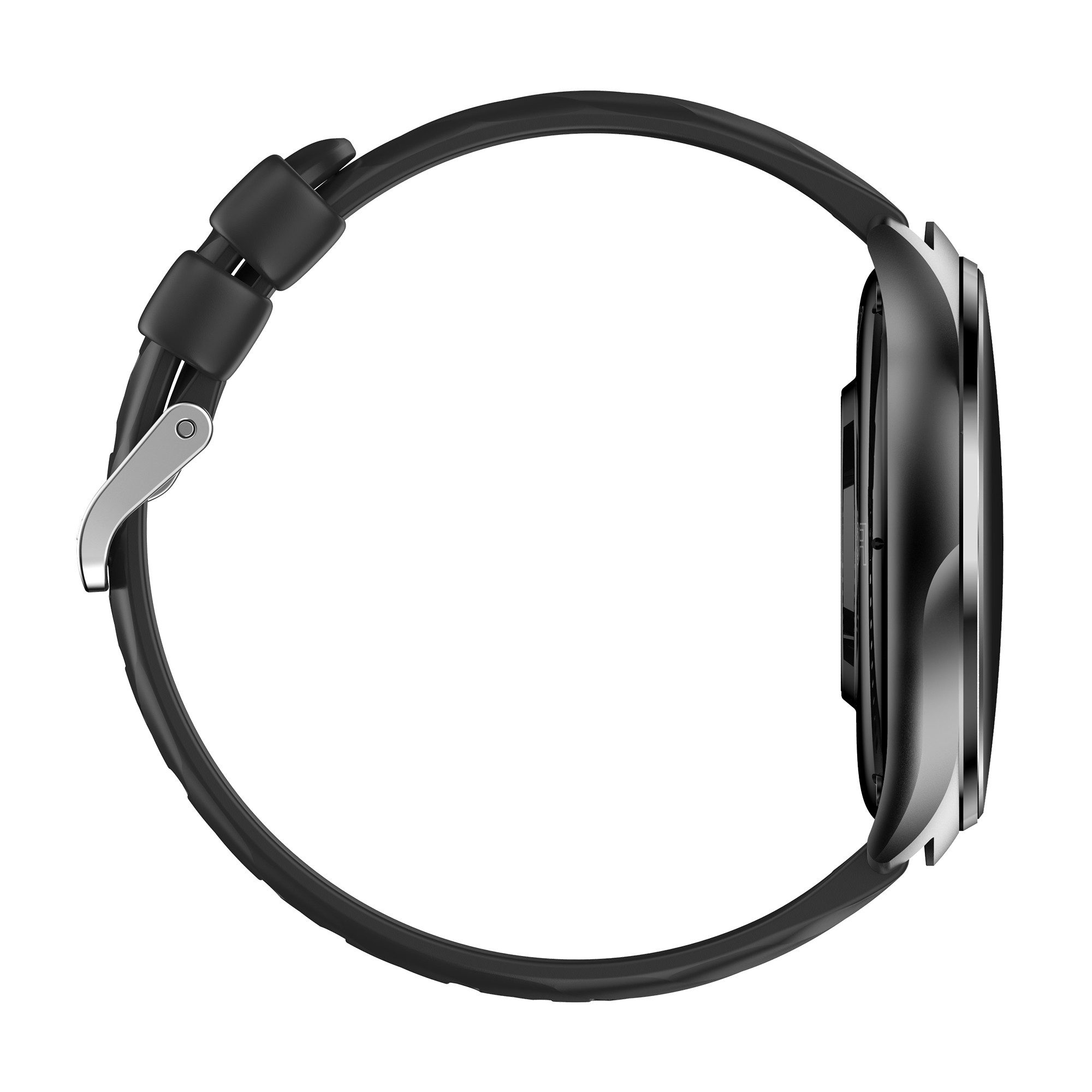 Knauermann PRO 4 (2026) Smartwatch (3,96 cm) Uhr mit Ladegerät, mit magnetischem Ladegerät und Anleitung, 9,9 mm schlankes Gehäuse bei 52 % mehr Akkukapazität