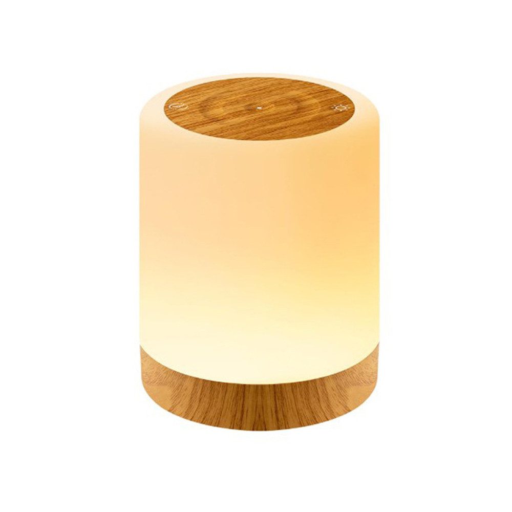 LED Nachttischlampe Touch Dimmbar Nachtlicht USB Aufladbar Timing Memory Funktion Kabellos