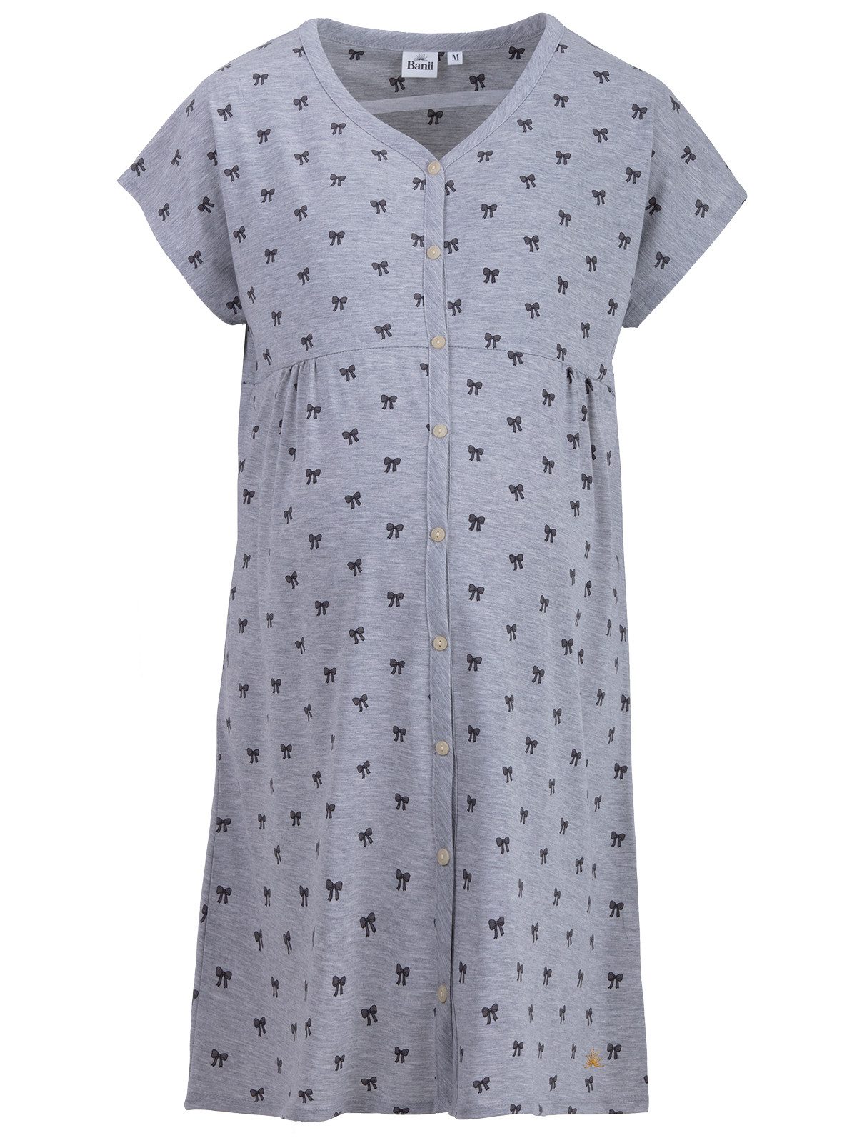 Banii Nachthemd Umstandsnachthemd Kurzarm - Mima Schleife