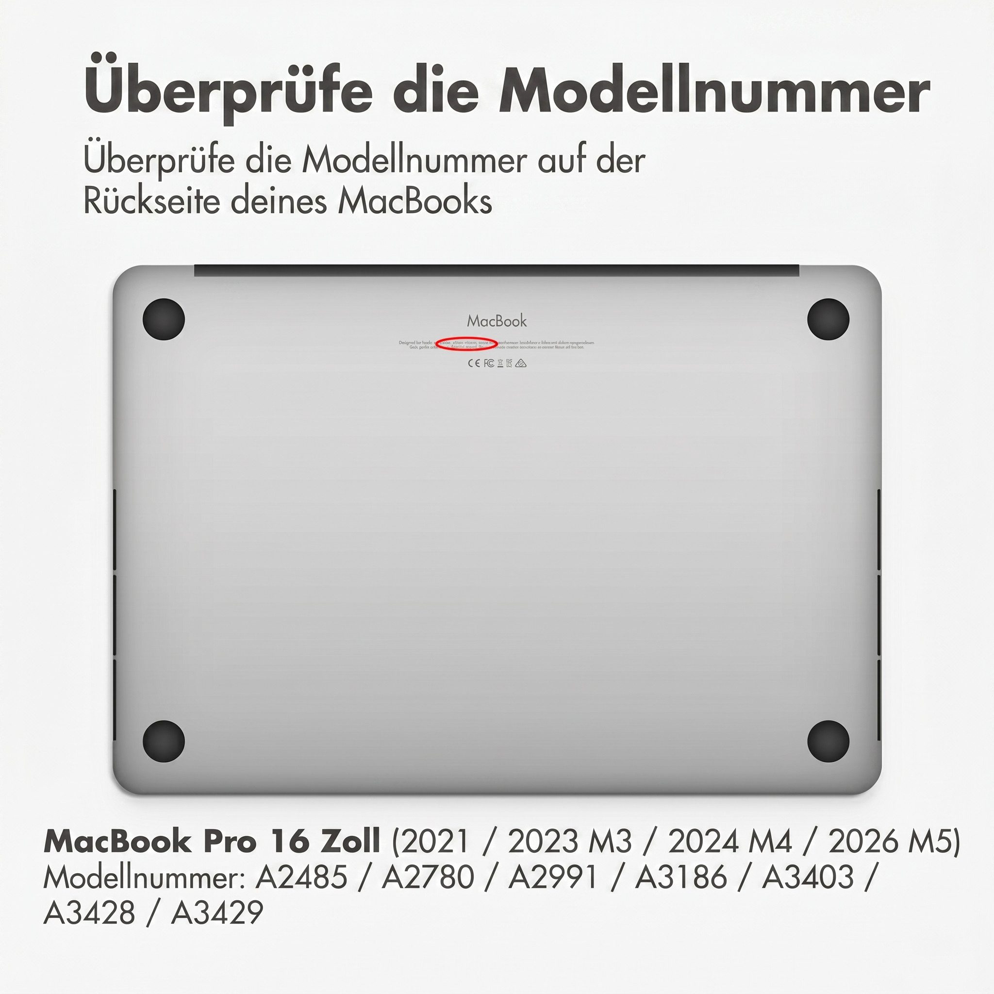BURGA Laptop-Hülle Burga Hardshell Hülle Apple MacBook Pro 16 Zoll (2021 / 2023 M3 / 2024