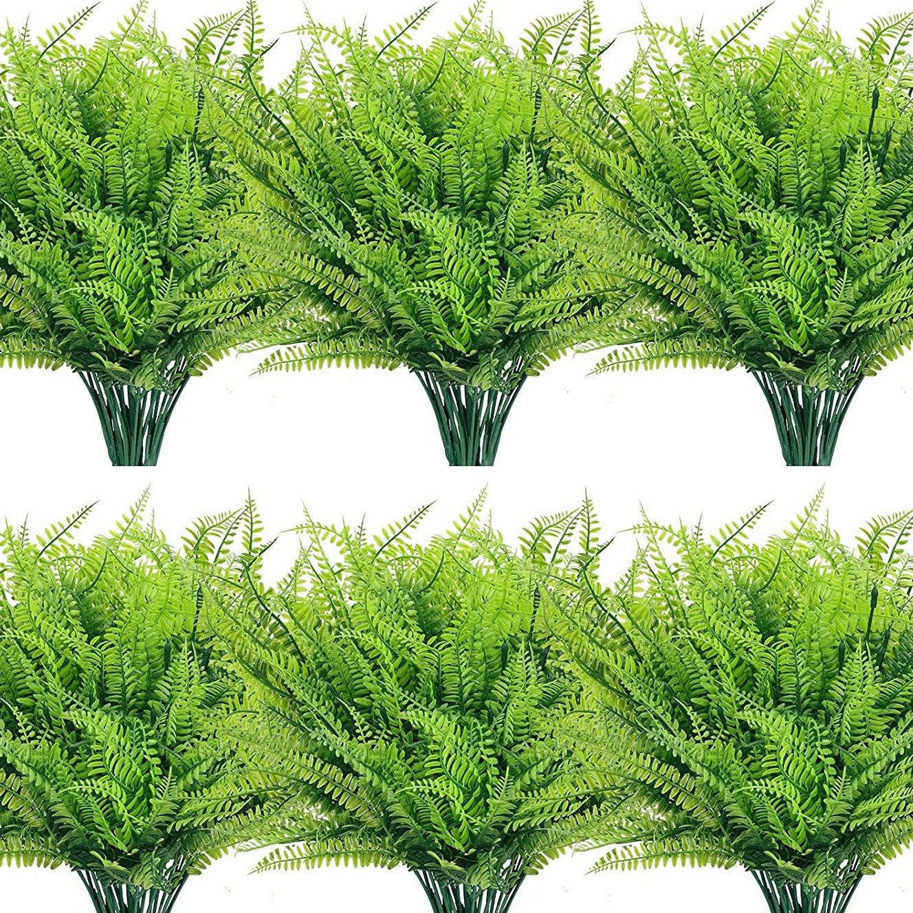 Kunstblumenstrauß Outdoor Künstliche Pflanzen Boston Farn Wetterfeste Balko günstig online kaufen