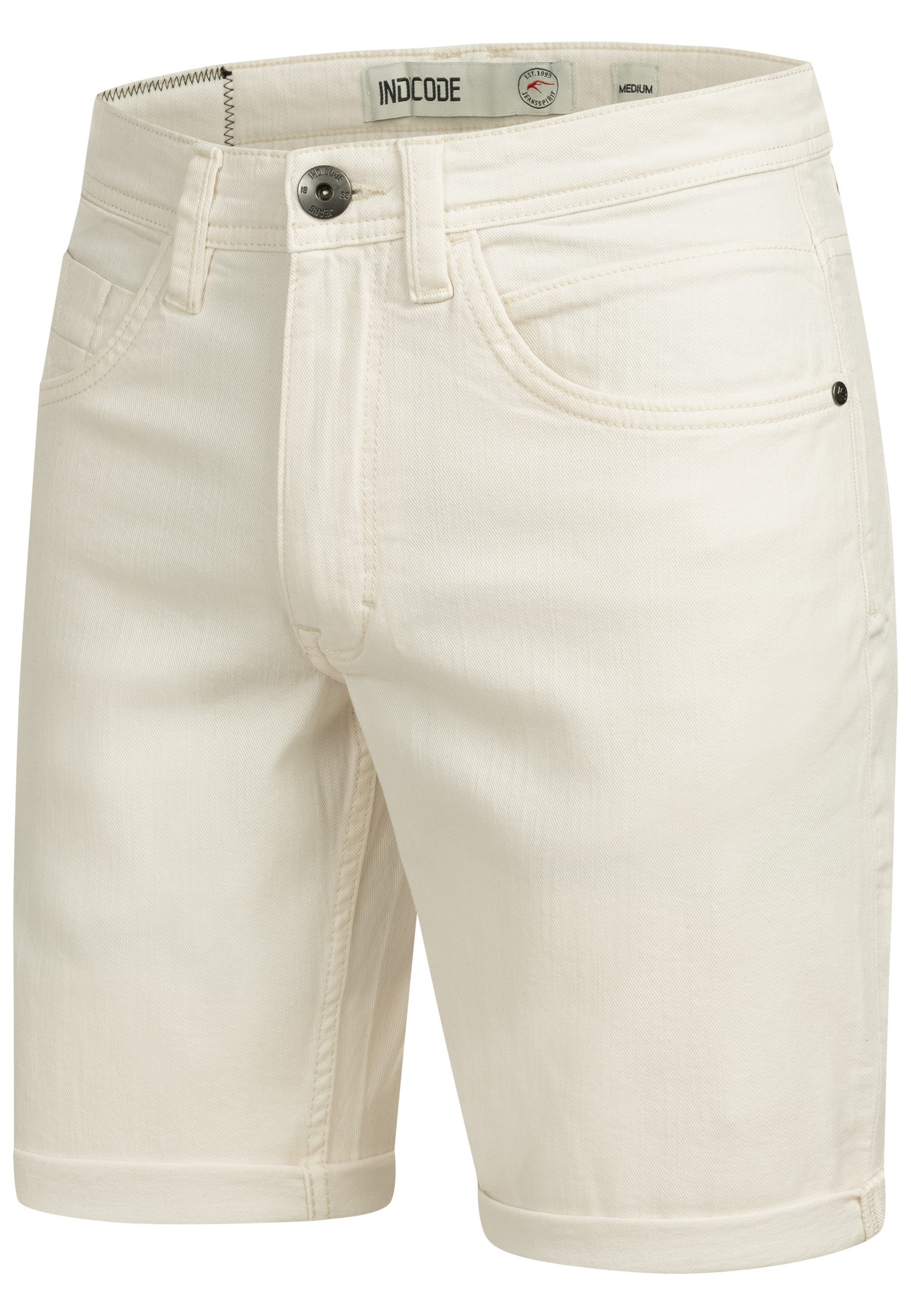 Indicode Jeansshorts Herren Page Jeans Shorts Herrenshorts 5-Pocket-Shorts günstig online kaufen
