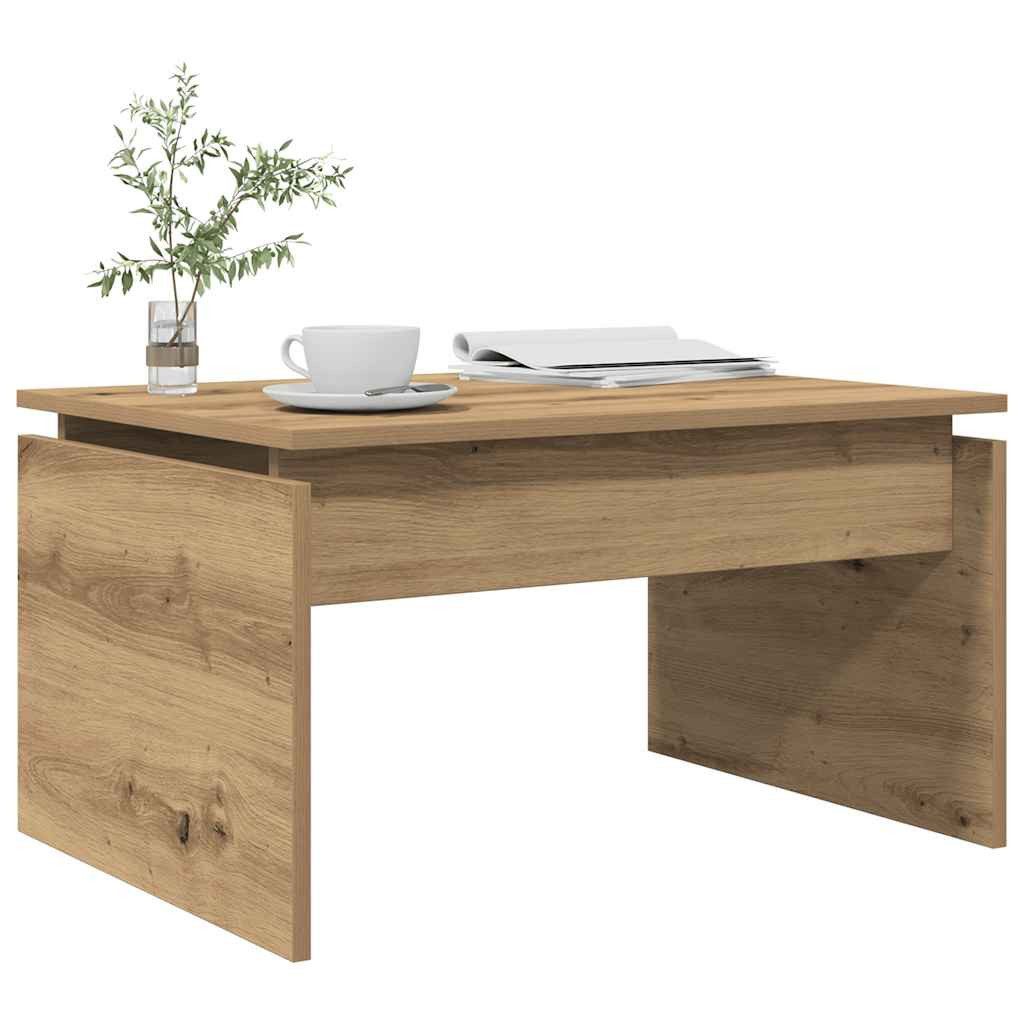 vidaXL Couchtisch Couchtisch Artisan-Eiche 68x50x38 cm günstig online kaufen