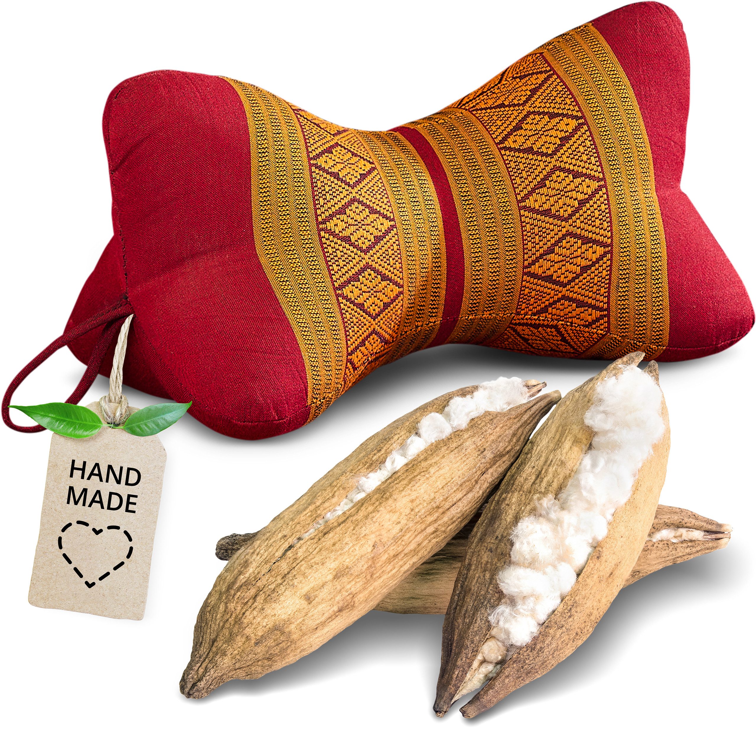 livasia Nackenstützkissen Knochenkissen, vegan und handgefertigt, Ø 15x32cm günstig online kaufen