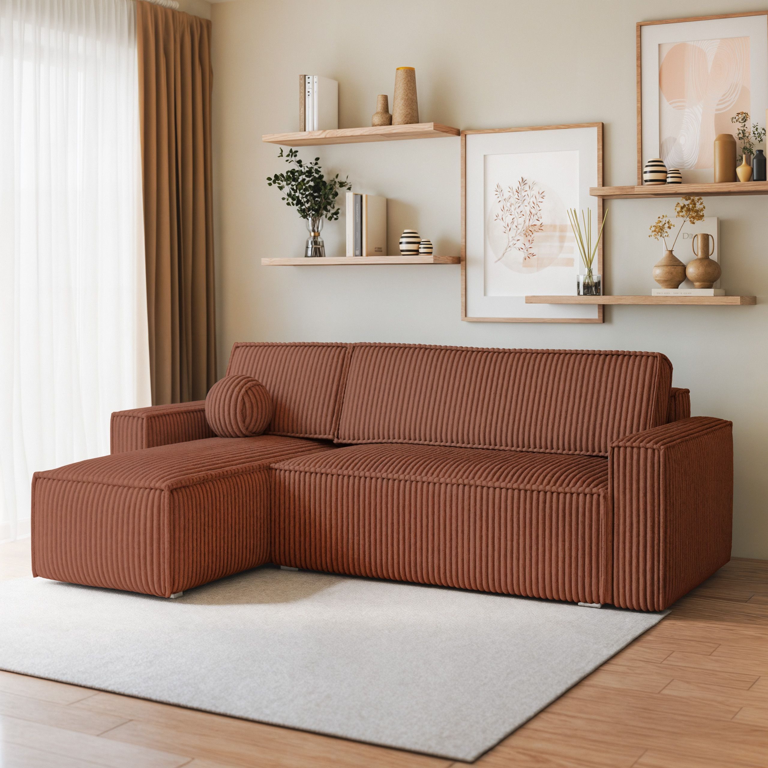 Masseno Ecksofa RAVELO mit Schlaffunktion L-Form, günstig online kaufen