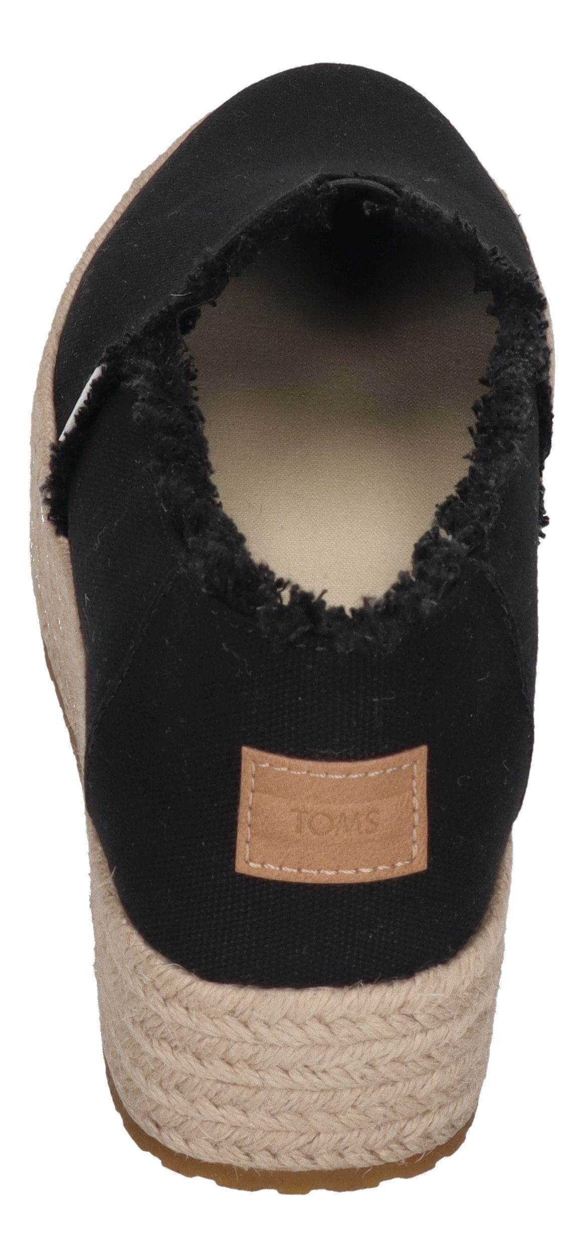 TOMS VALENCIA Espadrille Black