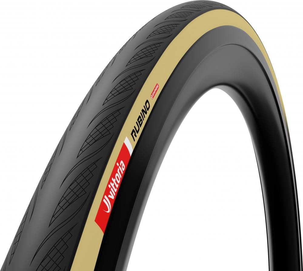 Vittoria Fahrradreifen Vittoria Rubino V 28 Zoll (30-622) TLR tan-blk-blk 30 - schneller, pan