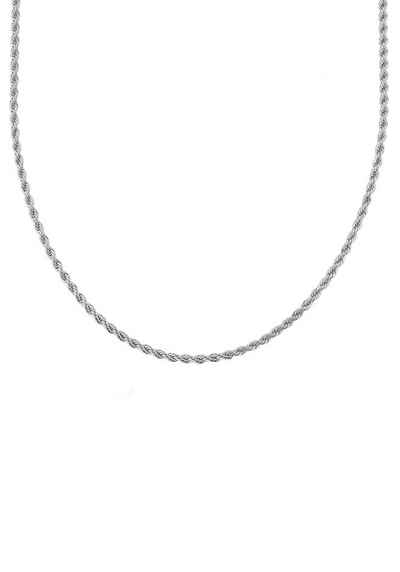 Firetti Kette ohne Anhänger Schmuck Geschenk Silber 925 Halsschmuck Halskette Kordelkette, Made in Germany