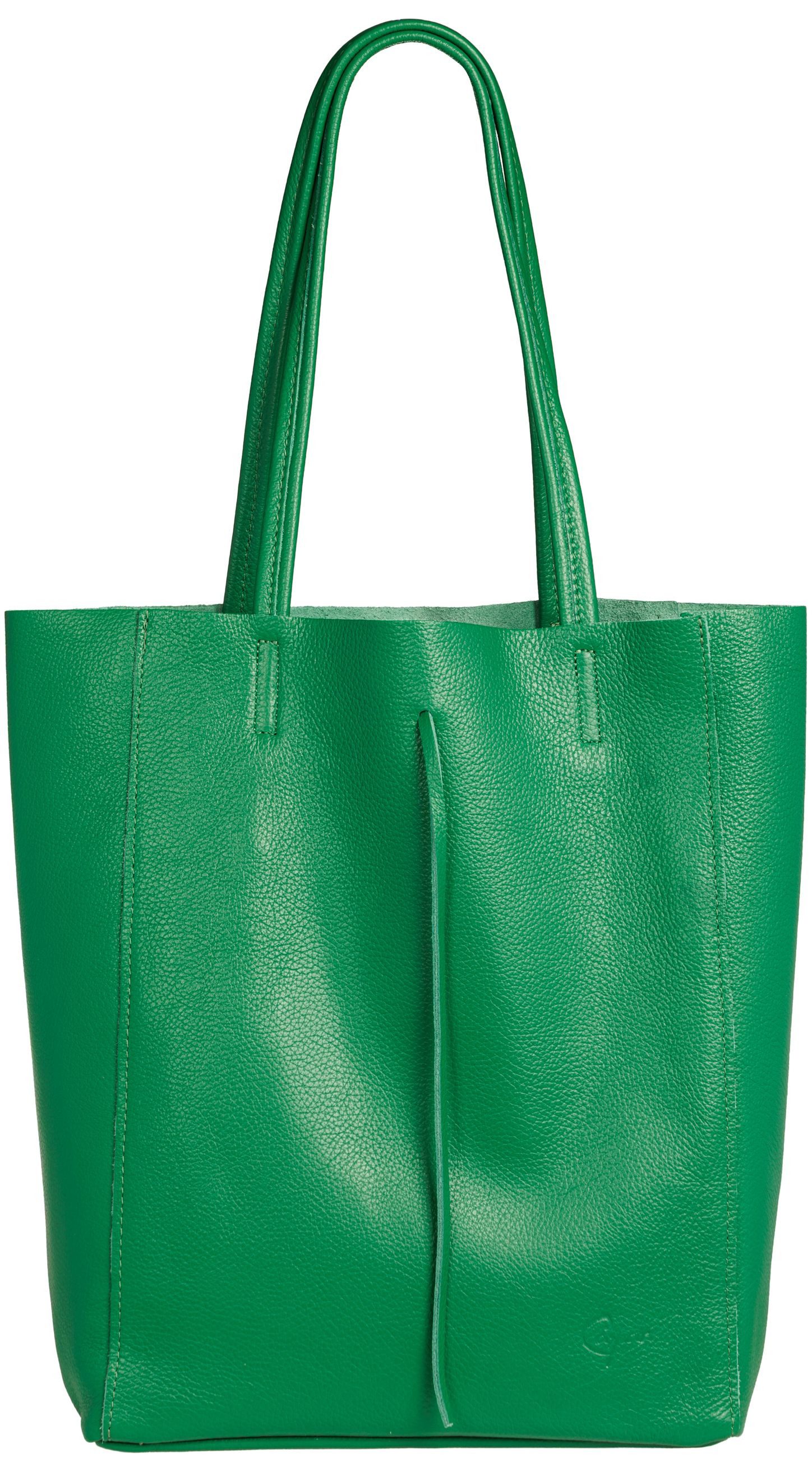 Caspar Schultertasche - Großer Damen Leder Shopper Tasche - CLASSIC LINE - günstig online kaufen