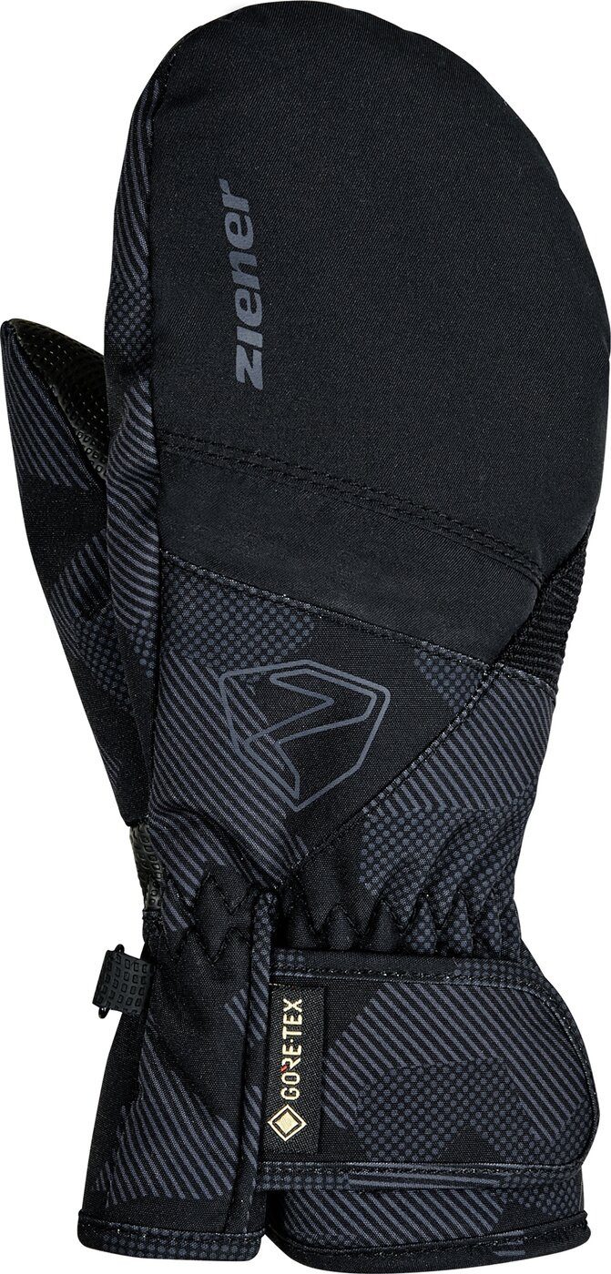 Ziener Fäustlinge LEVIN-Z GTX MITTEN glove junior un BLACK.GRAY INK CAMO