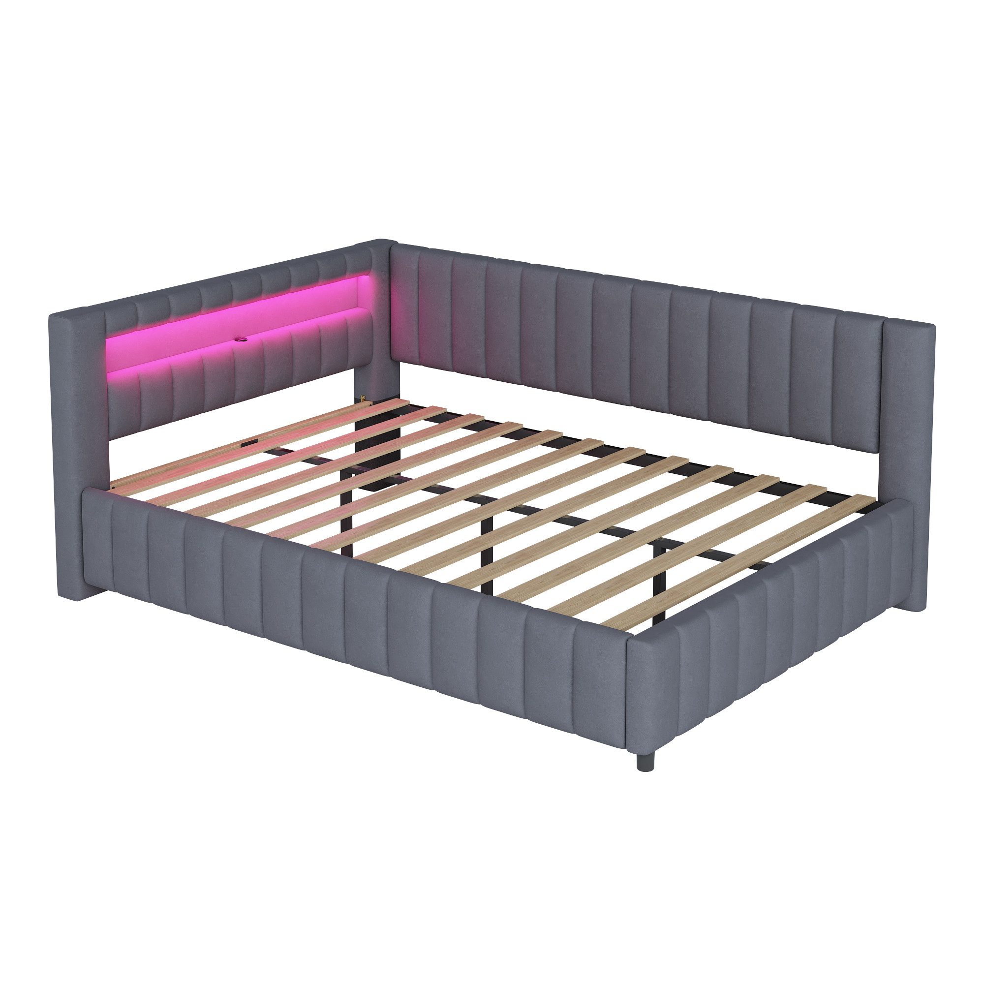 MODFU Polsterbett Daybett Tagesbett Polsterbett Doppelbett günstig online kaufen