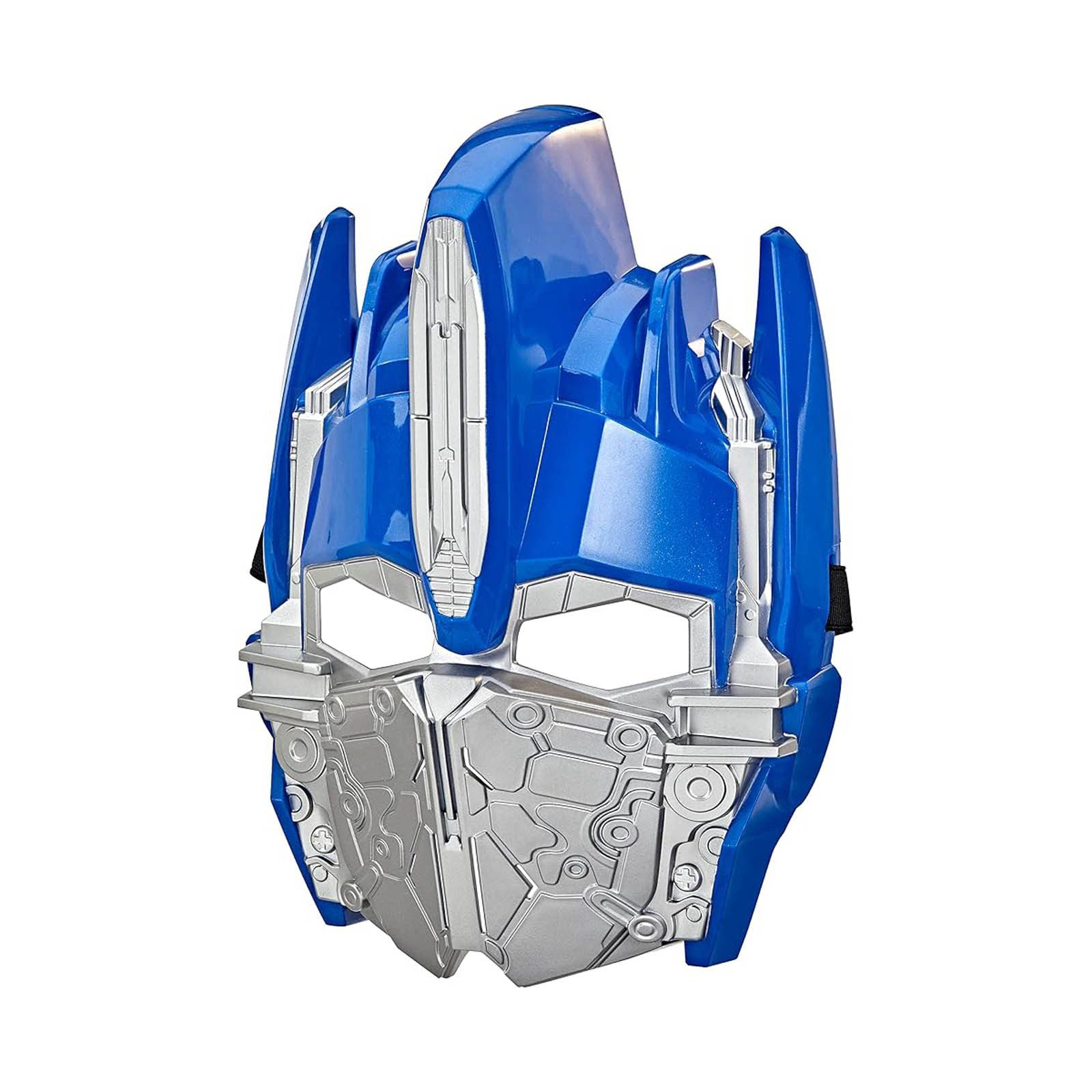 Hasbro Verkleidungsmaske Transformers Maske Optimus Prime für Kinder Kindermaske, 25 cm mit elastischen Riemen