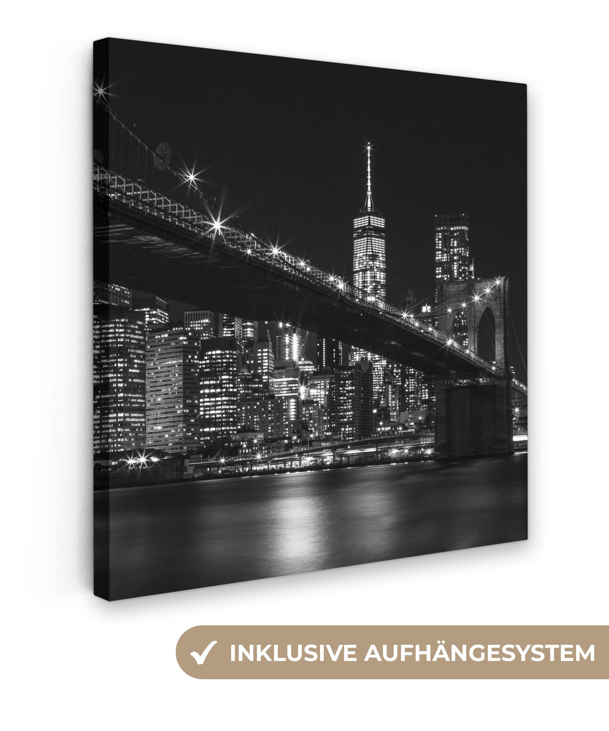 OneMillionCanvasses® Leinwandbild New York - Brooklyn günstig online kaufen