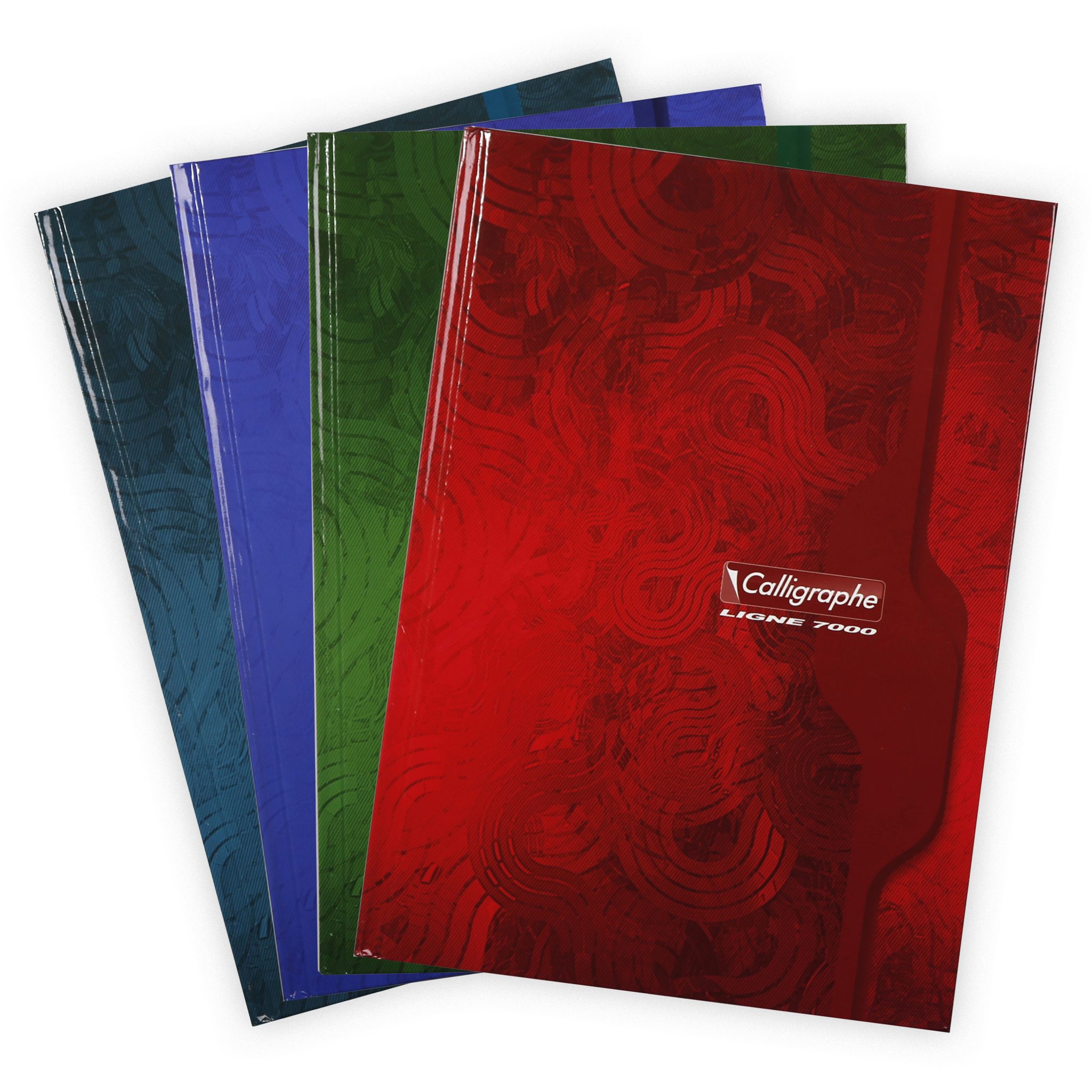 Calligraphe Notizbuch 4x BROCHURE REMB.RIGIDE A4 288P SEYES 70G - Sortiert 7276C, Calligraphe 7000