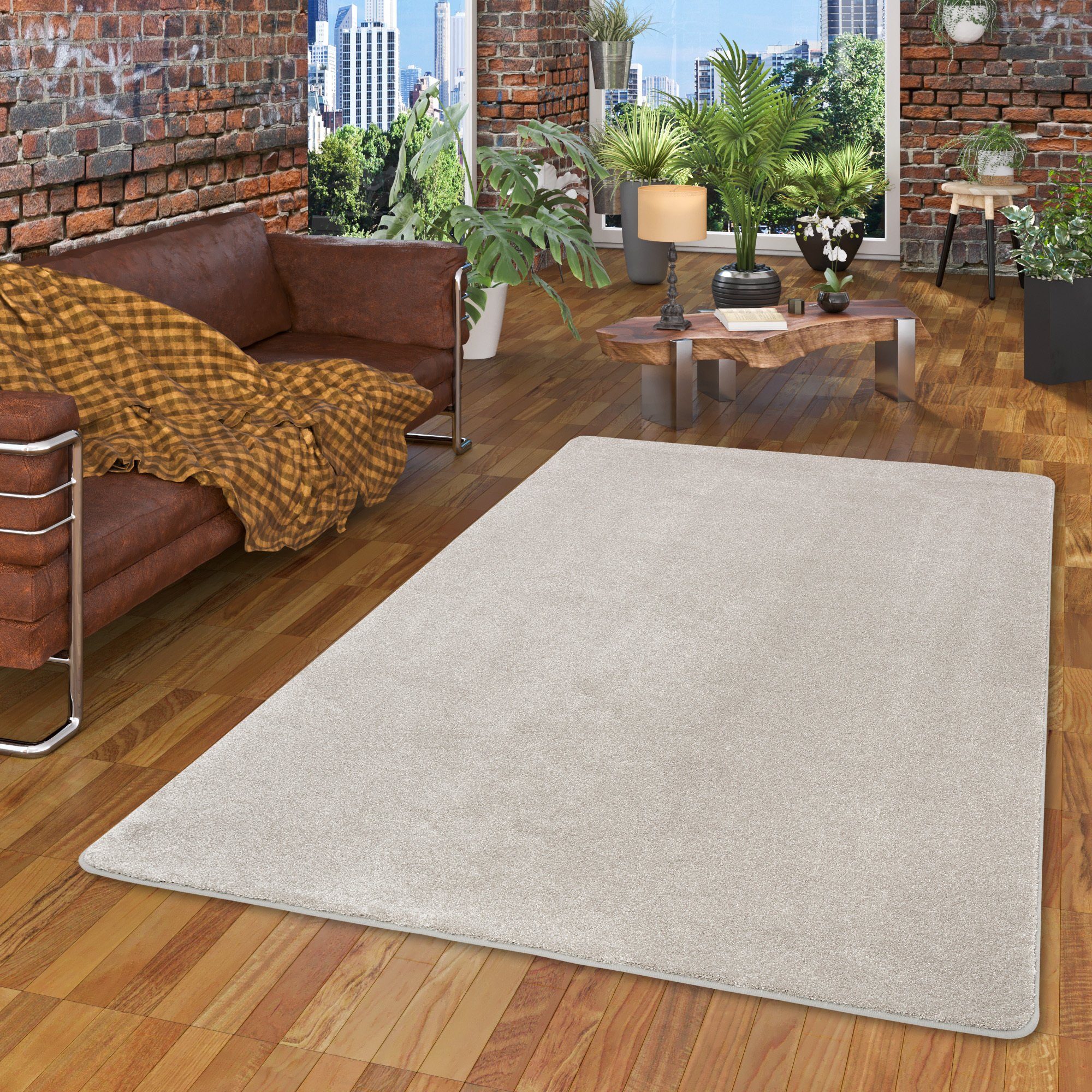 Snapstyle Hochflor-Teppich Hochflor Luxus Velours Teppich günstig online kaufen