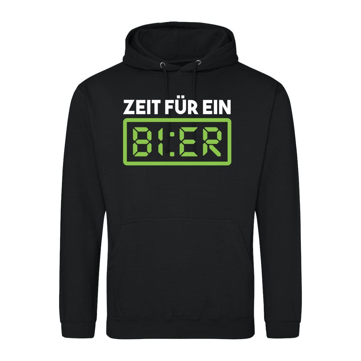 Kapuzenpullover "Zeit Für Ein Bier" Herren Hoodie Pullover