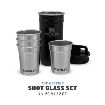 Stanley 1913 Schnapsglas Stanley ADVENTURE SHOT GLASS SET 4 x 59 ml