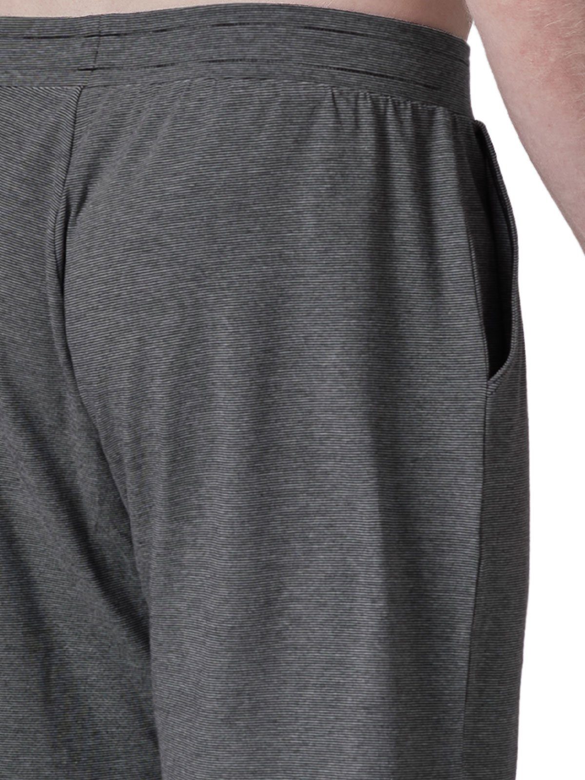 Skiny Loungehose Herren Hose kurz Night In Mix & Match (Stück, 1-tlg) gerader Beinausschnitt