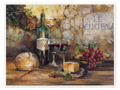 Posterlounge Poster Marilyn Hageman, Le Chateau, Küche Rustikal Malerei