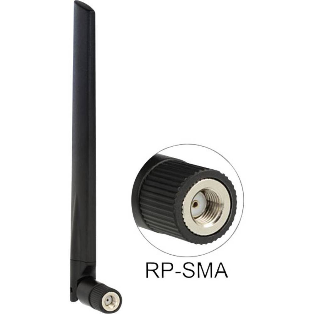 Delock WLAN 802.11 RP-SMA ac/a/h/b/g/n Antenne ~ dBi 3 5 WLAN-Antenne