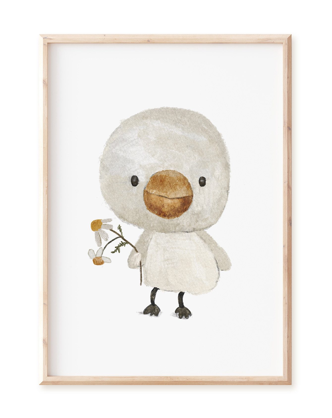 Poster Kinderposter "Entchen" fürs Kinderzimmer
