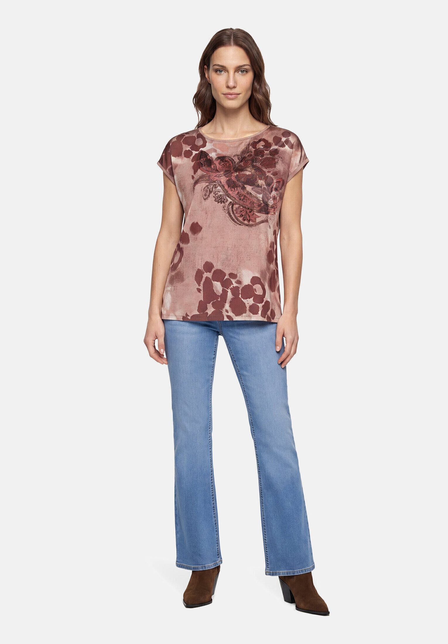 Betty Barclay Kurzarmshirt Damen mit Aufdruck (1-tlg)