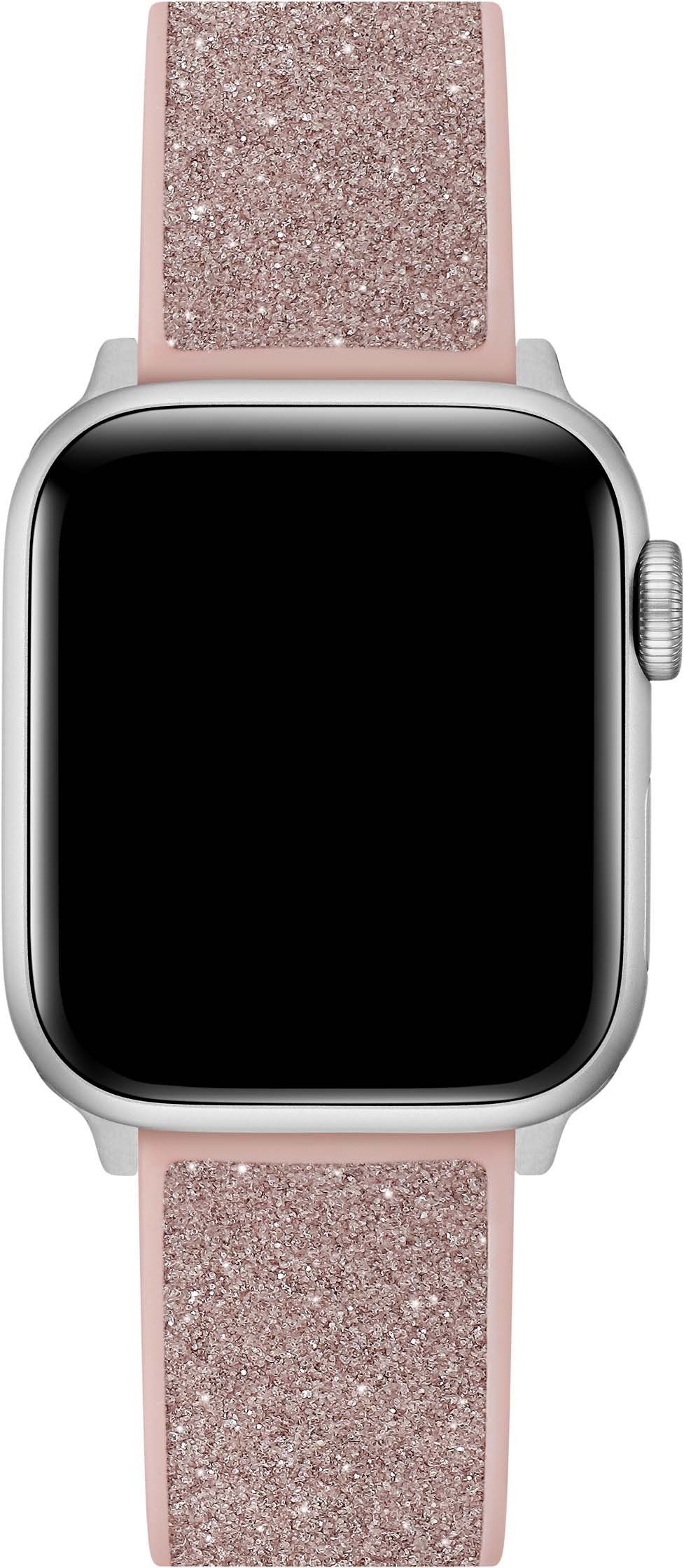 Guess Smartwatch-Armband CS2004S2, Wechselarmband, Ersatzband, Leder/Silikon, passend für die Apple Watch