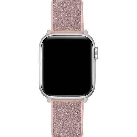 Guess Smartwatch-Armband CS2004S2, Wechselarmband, Ersatzband, Leder/Silikon, passend für die Apple Watch