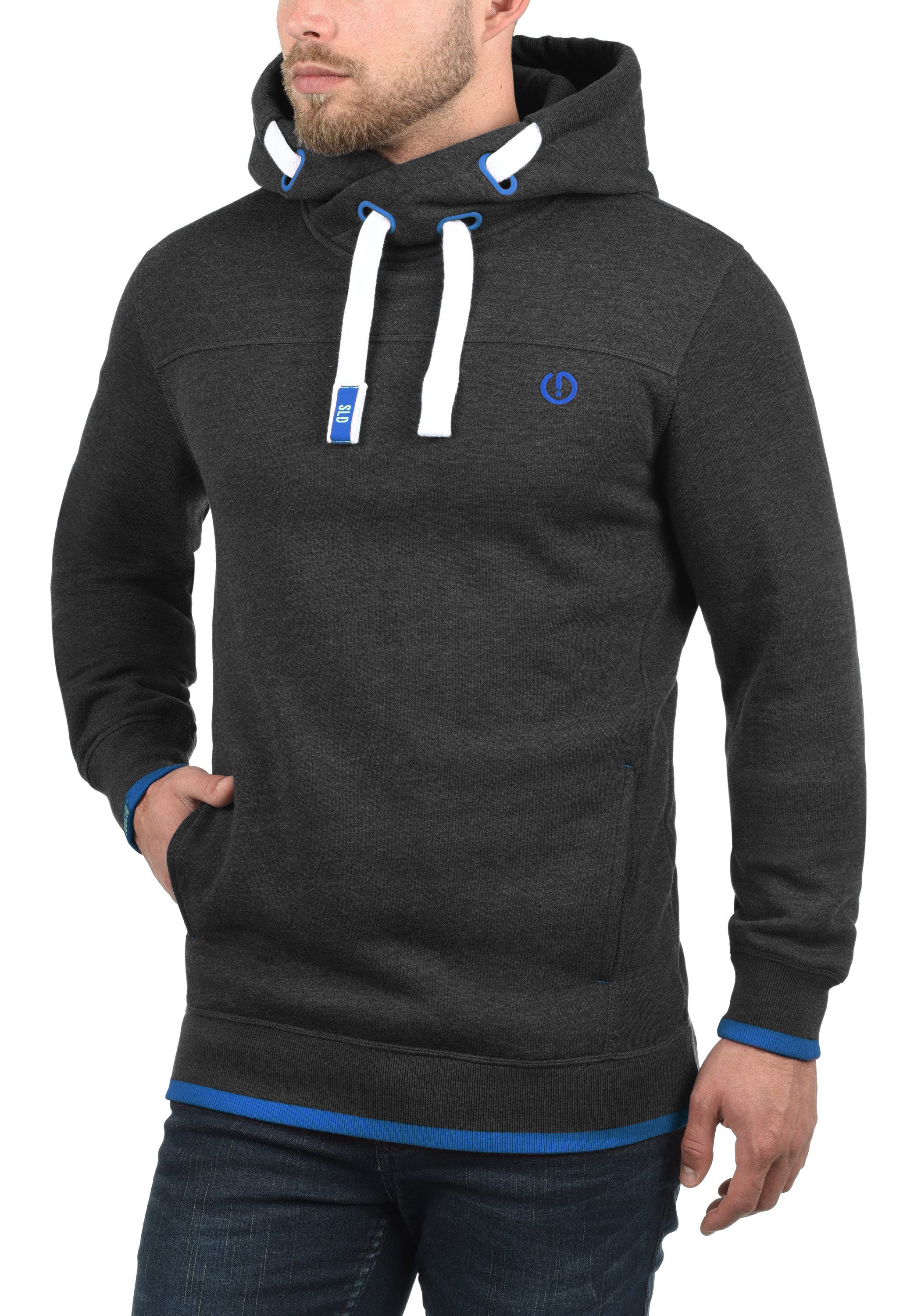 !Solid Hoodie SDBenjamin Hood Kapuzensweatshirt mit Cross-Over Kragen günstig online kaufen