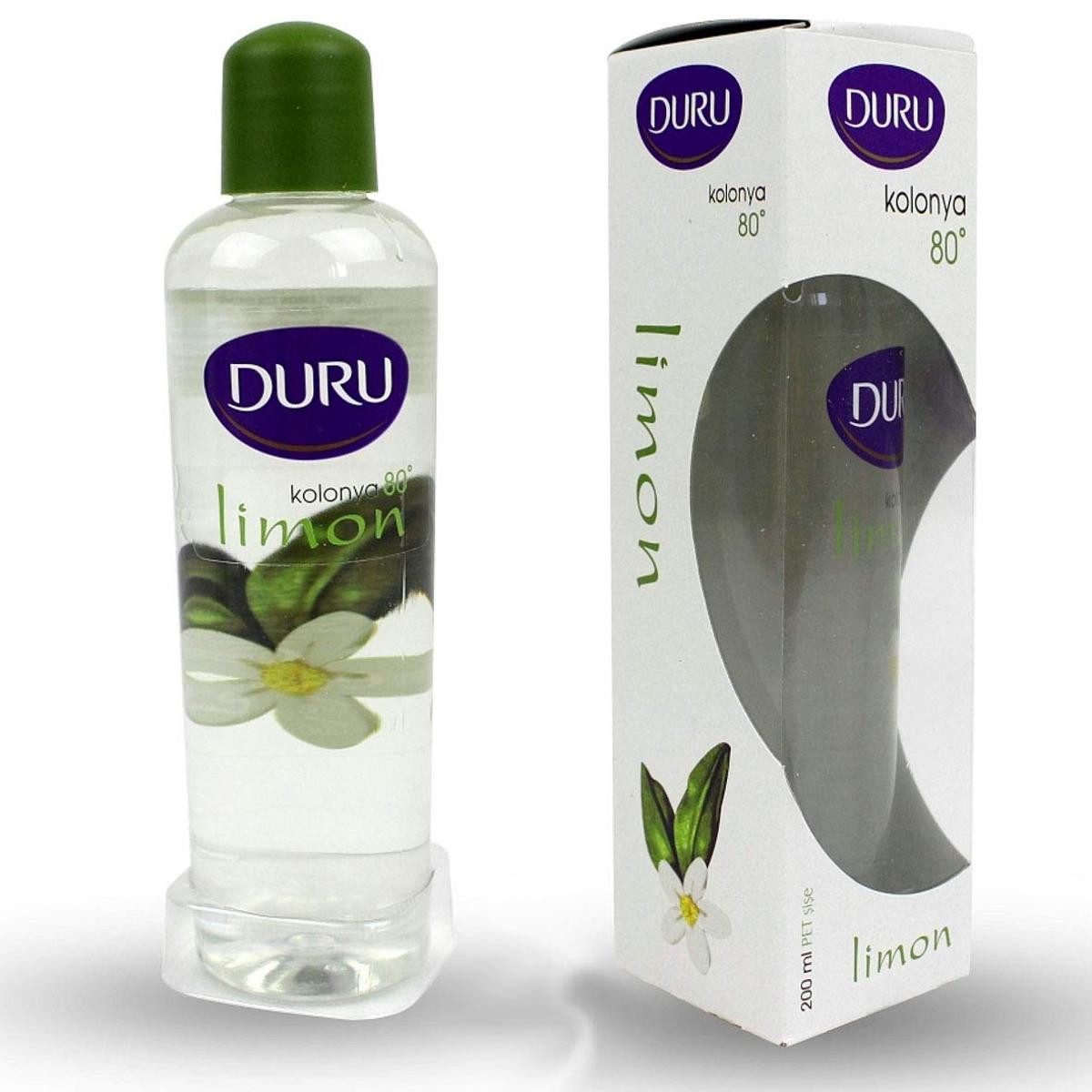 DURU Eau de Cologne Duru Lemon Cologne, 200 ml by Duru Zitronen Duftwasser EdC