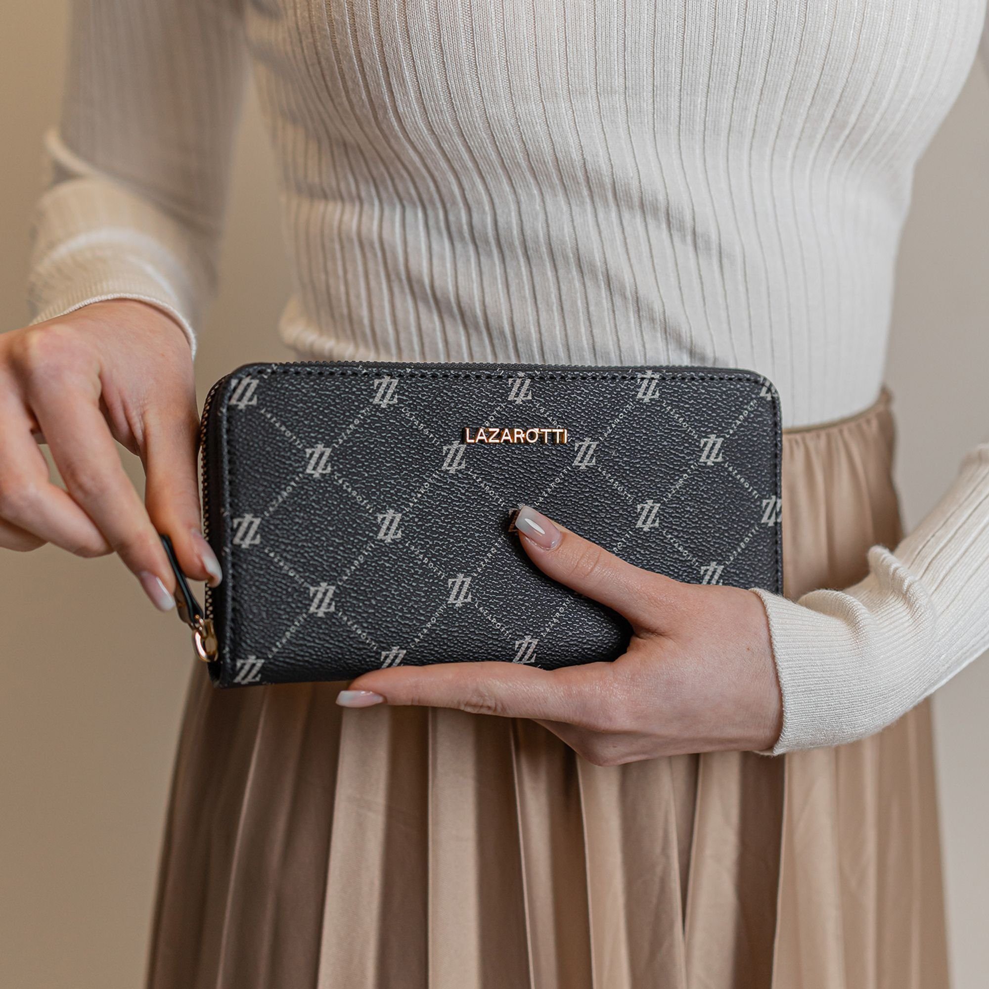 Lazarotti Geldbörse Palermo, Kunstleder günstig online kaufen