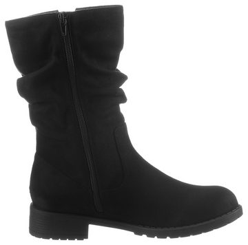 CITY WALK Winterstiefel mit slouchy Raffungen am Schaft