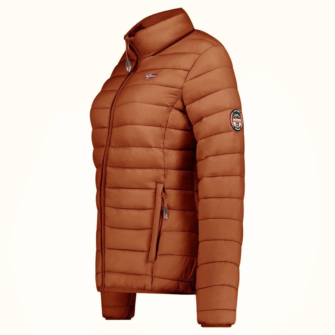 Geographical Norway Steppjacke Hochwertige Outdoorjacke Übergangsjacke Leicht Steppjacke (1-St) Steppjacke Ohne Kapuze