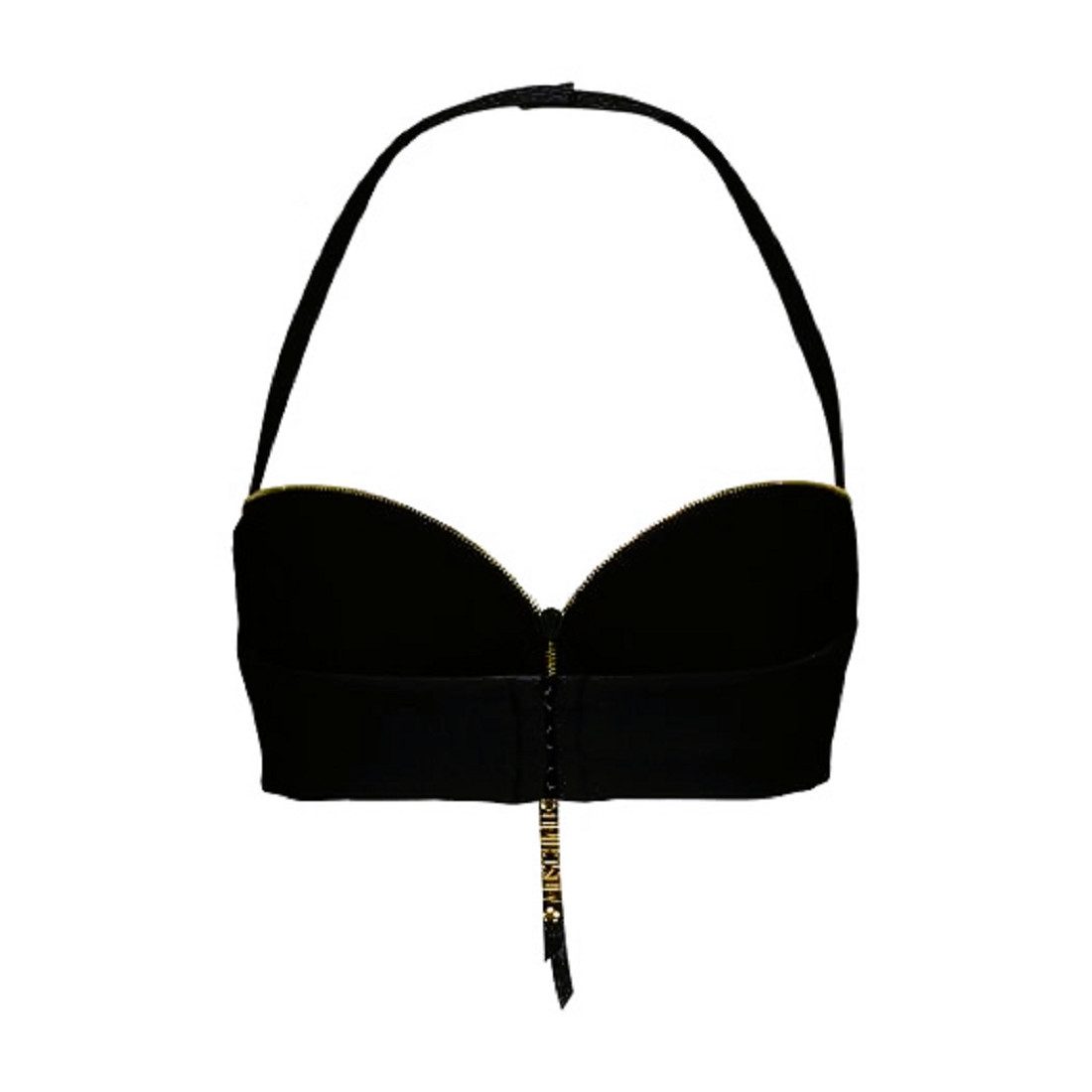 Moschino Set: Bügel-BH Moschino Damen Bhs, MOSCHINO COUTURE ! Damen BH Mit Reißverschluss Reißverschluss, Logo